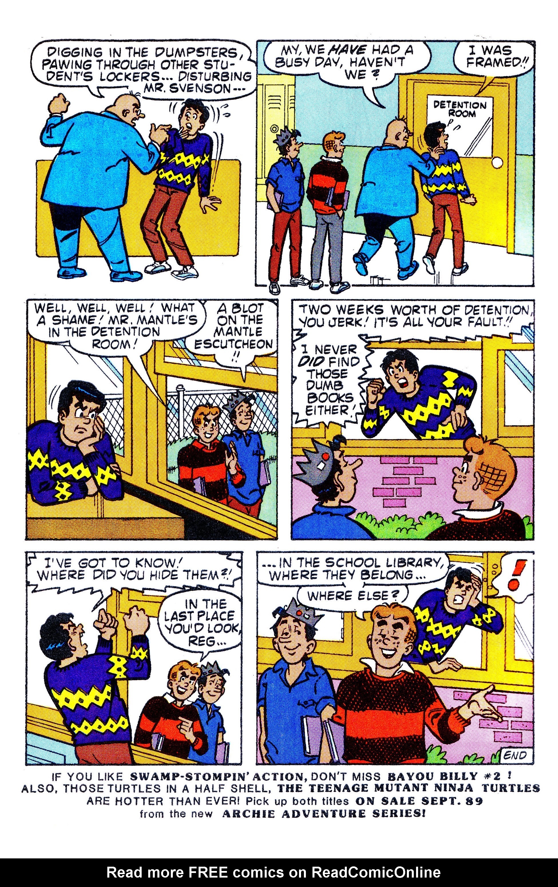 Read online Archie (1960) comic -  Issue #372 - 24
