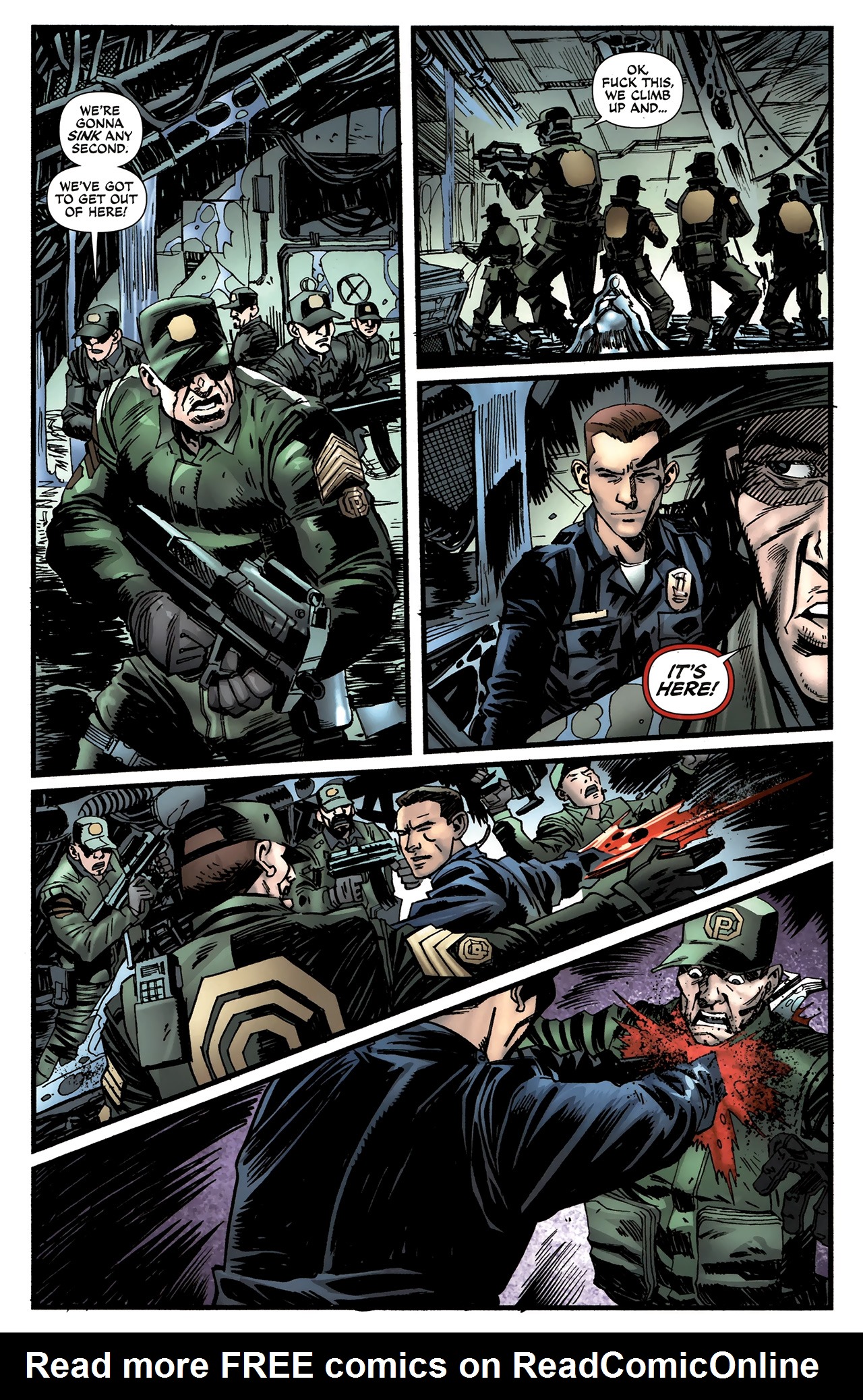 Read online Terminator/Robocop: Kill Human comic -  Issue #4 - 14
