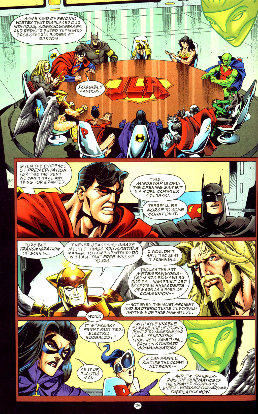 Read online JLA: Foreign Bodies comic -  Issue # Full - 24