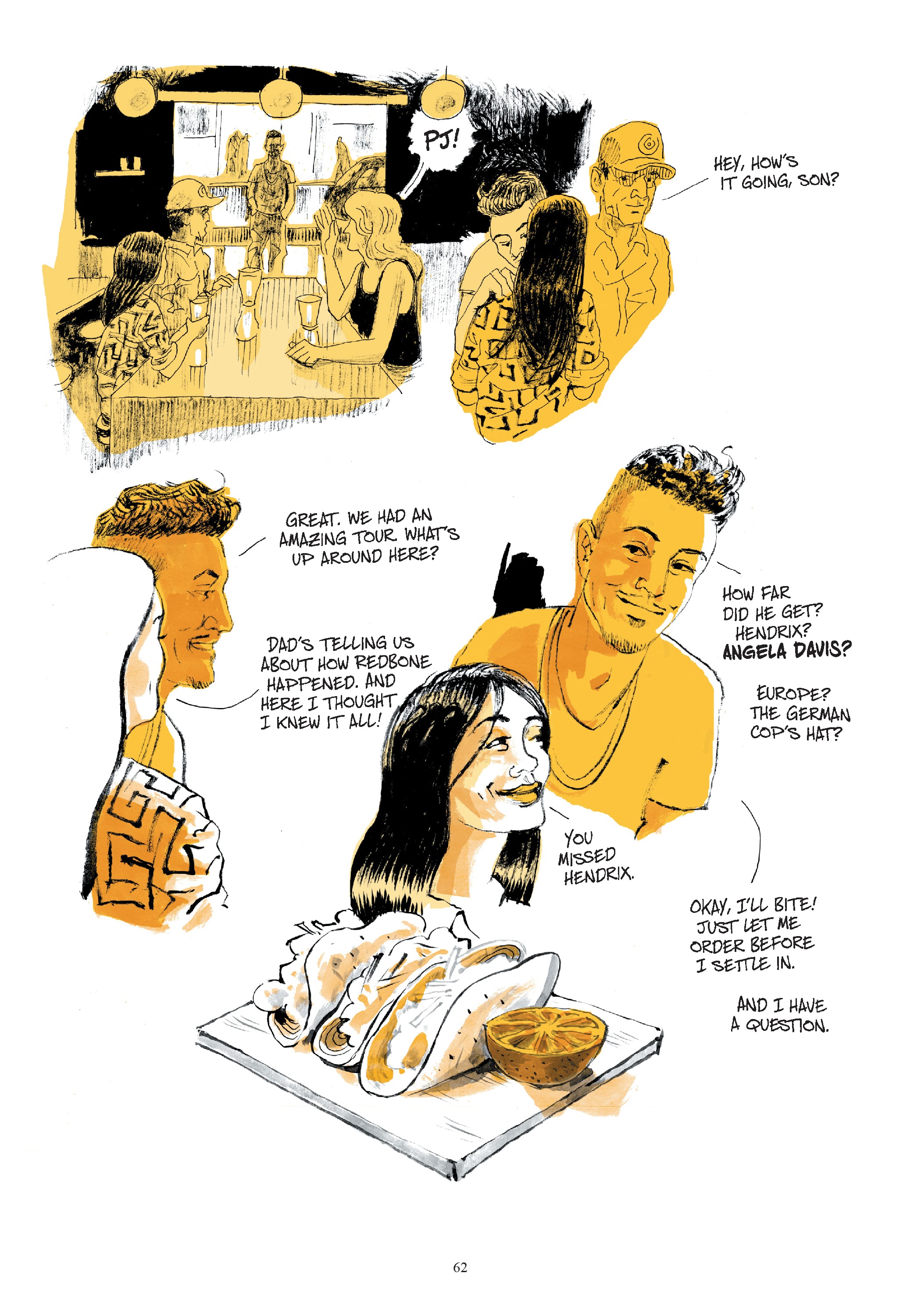 Read online Redbone: The True Story of A Native American Rock Band comic -  Issue # TPB - 54