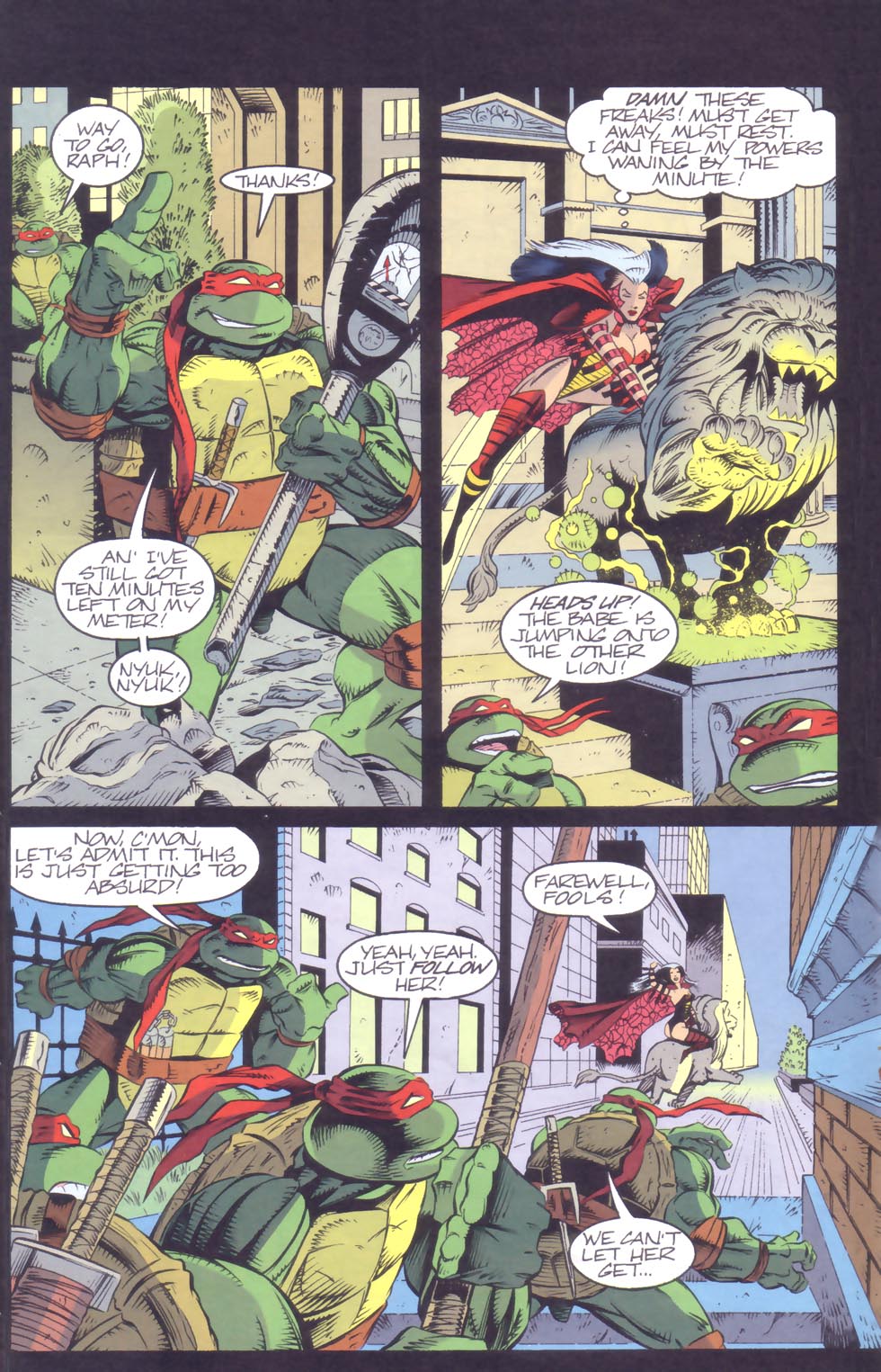 Read online Savage Dragon/Teenage Mutant Ninja Turtles Crossover comic -  Issue # Full - 18