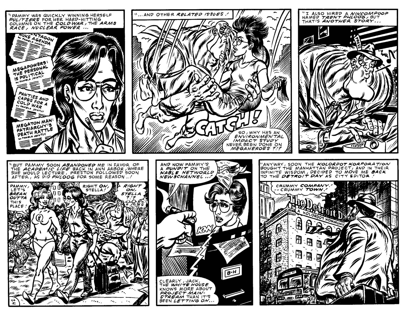 Read online Don Simpson's Bizarre Heroes comic -  Issue #2 - 26