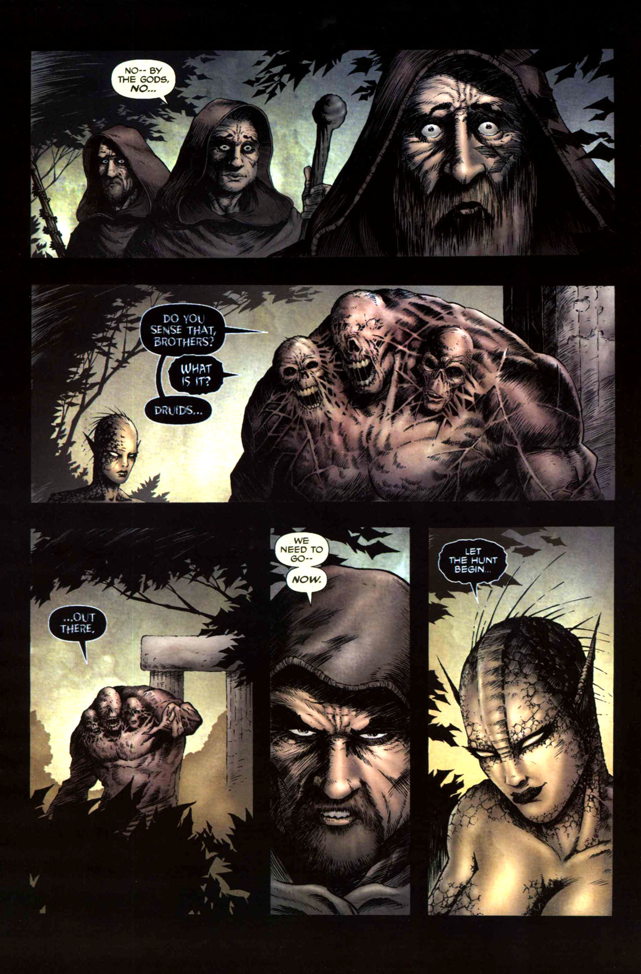 Read online Frank Frazetta's Swamp Demon comic -  Issue # Full - 5