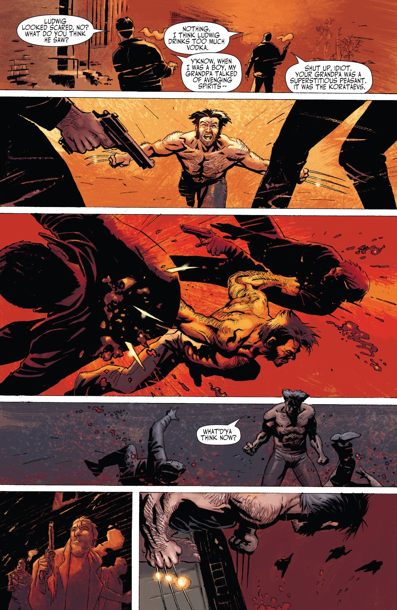 Read online Wolverine: Flies to a Spider comic -  Issue # TPB - 141