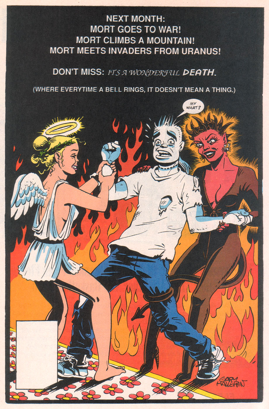 Read online Mort The Dead Teenager comic -  Issue #3 - 32