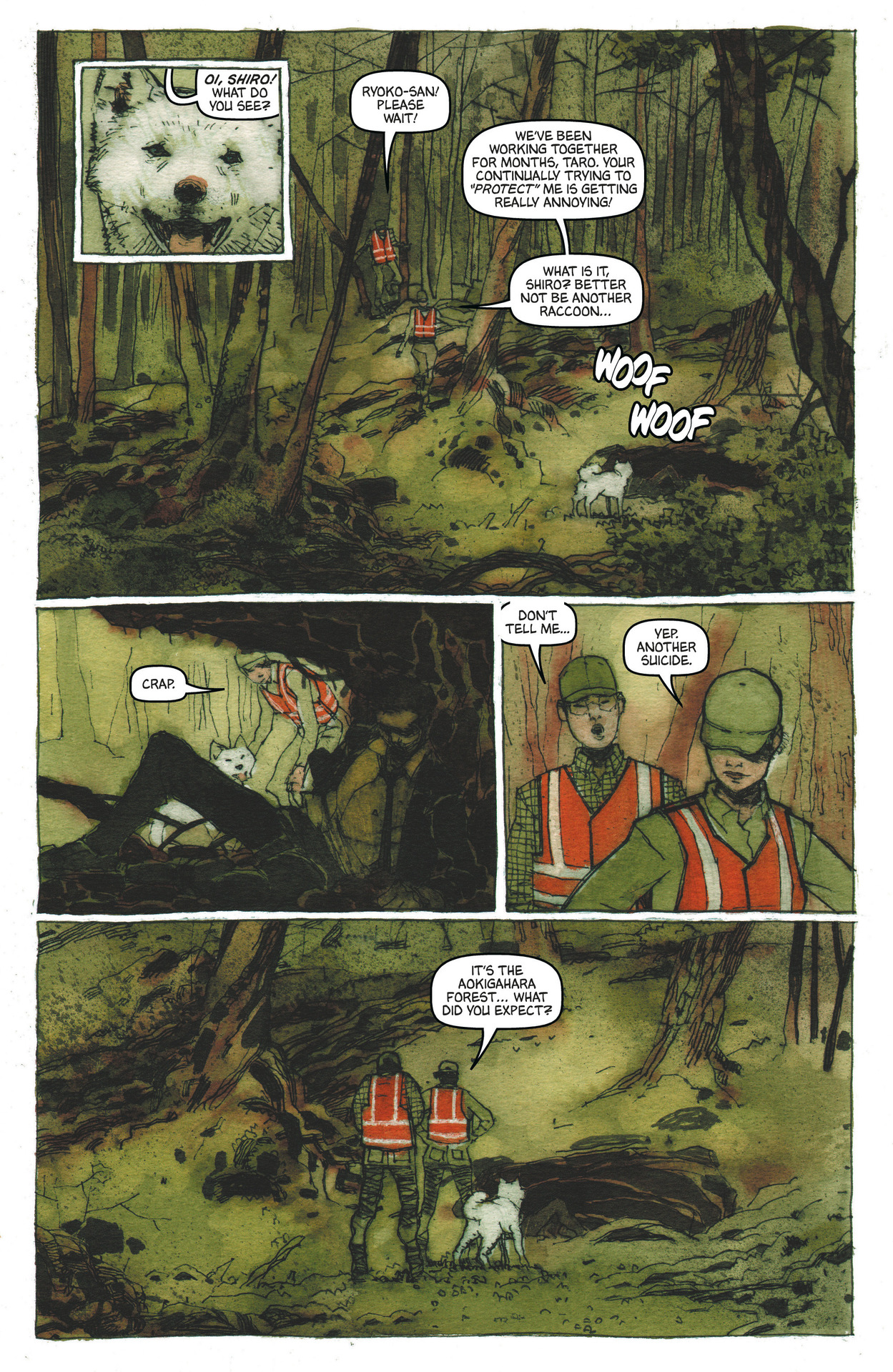 Read online The Suicide Forest comic -  Issue #1 - 13