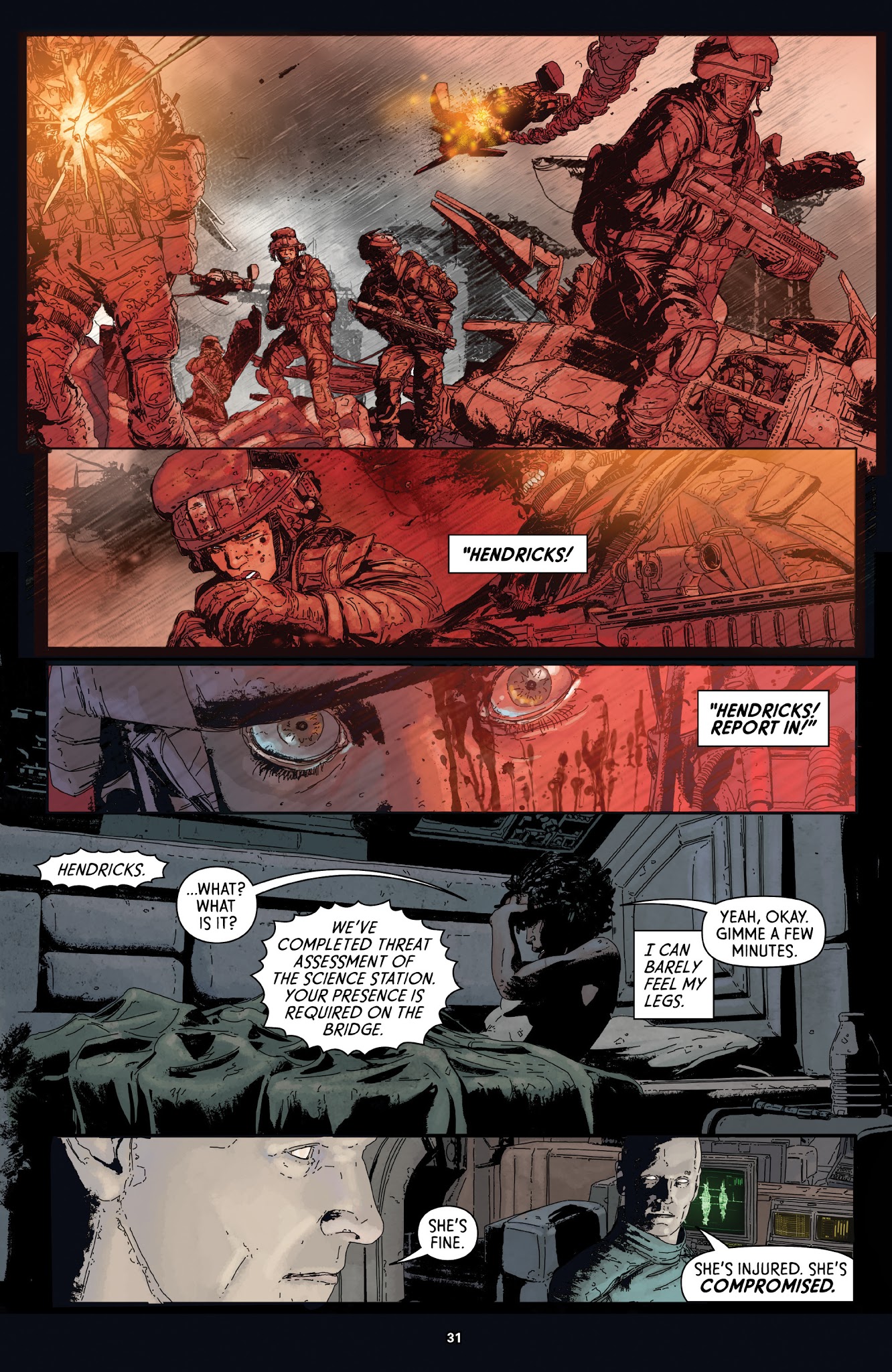 Read online Aliens: Defiance comic -  Issue # _TPB 1 - 31