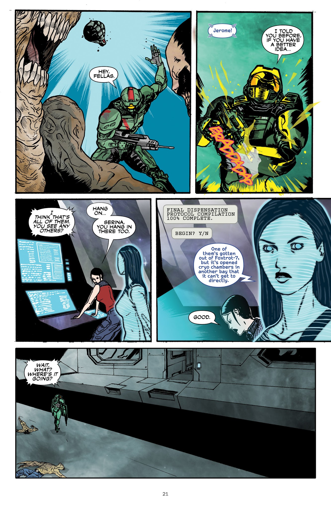 Read online Halo: Tales from the Slipspace comic -  Issue # TPB - 23