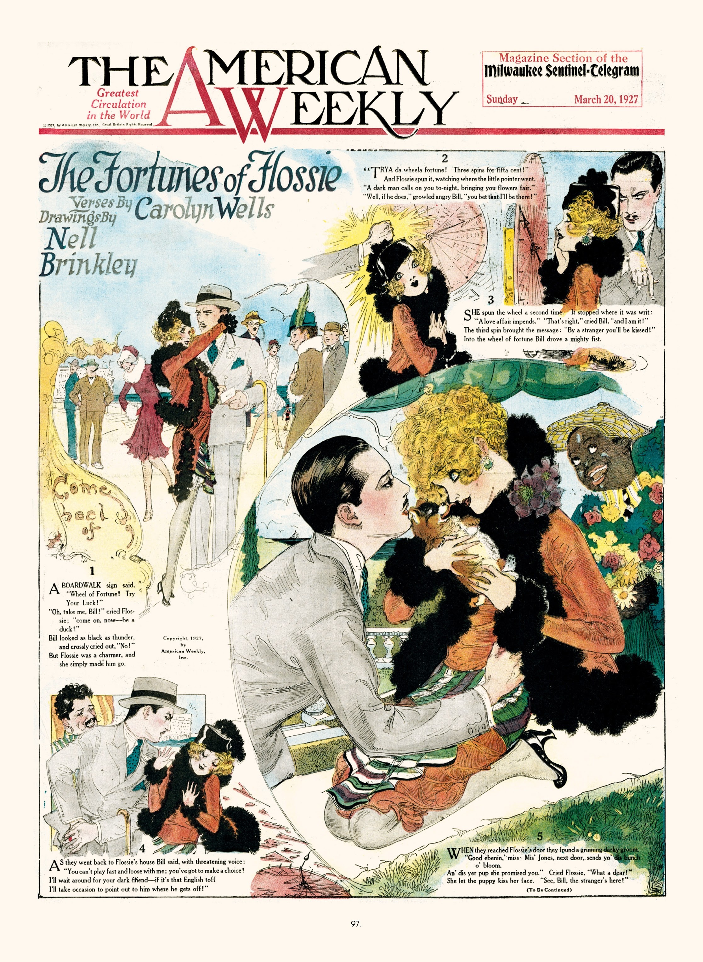 Read online The Brinkley Girls: The Best of Nell Brinkley's Cartoons comic -  Issue # TPB - 97