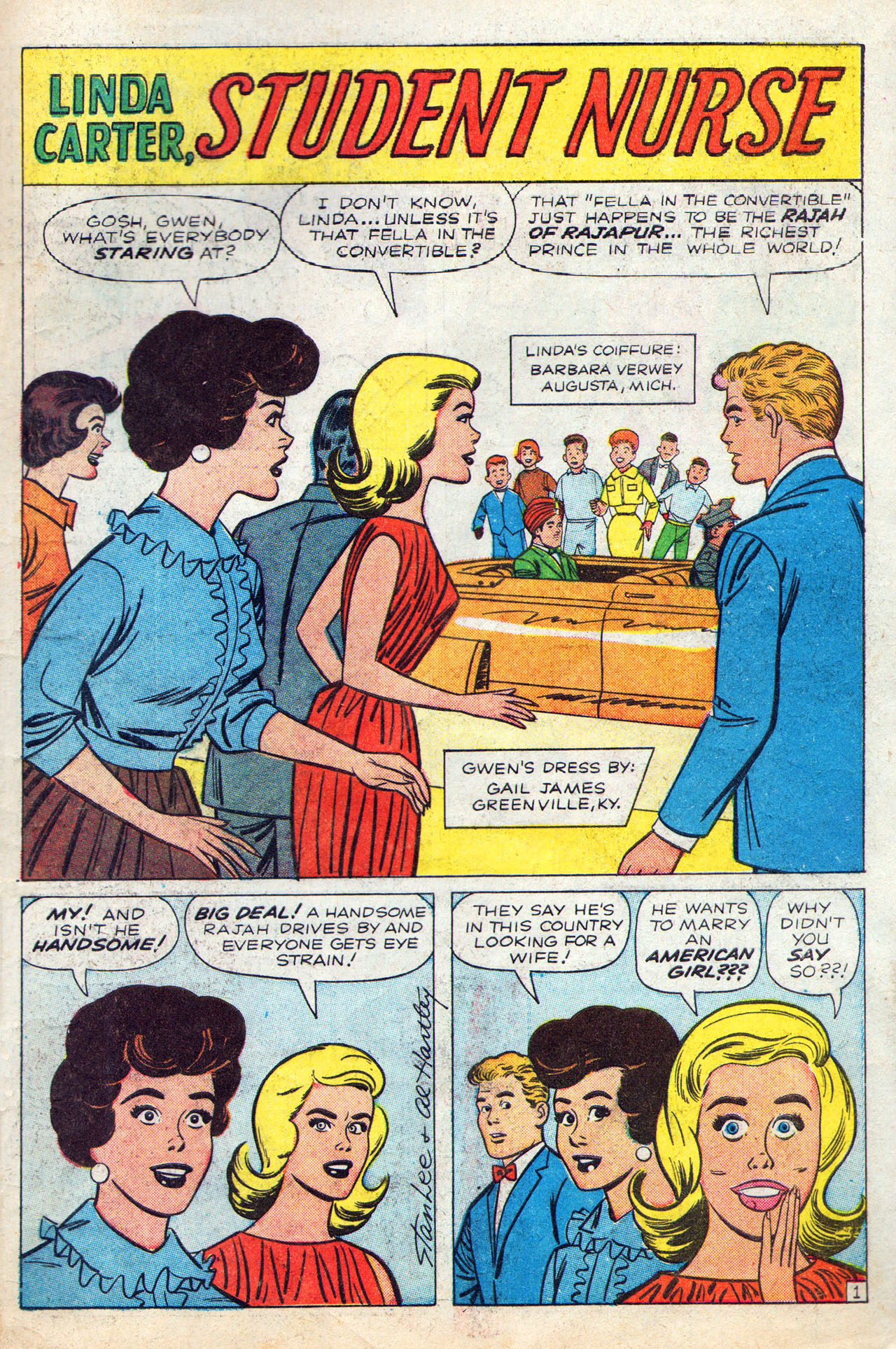 Read online Linda Carter, Student Nurse comic -  Issue #7 - 3