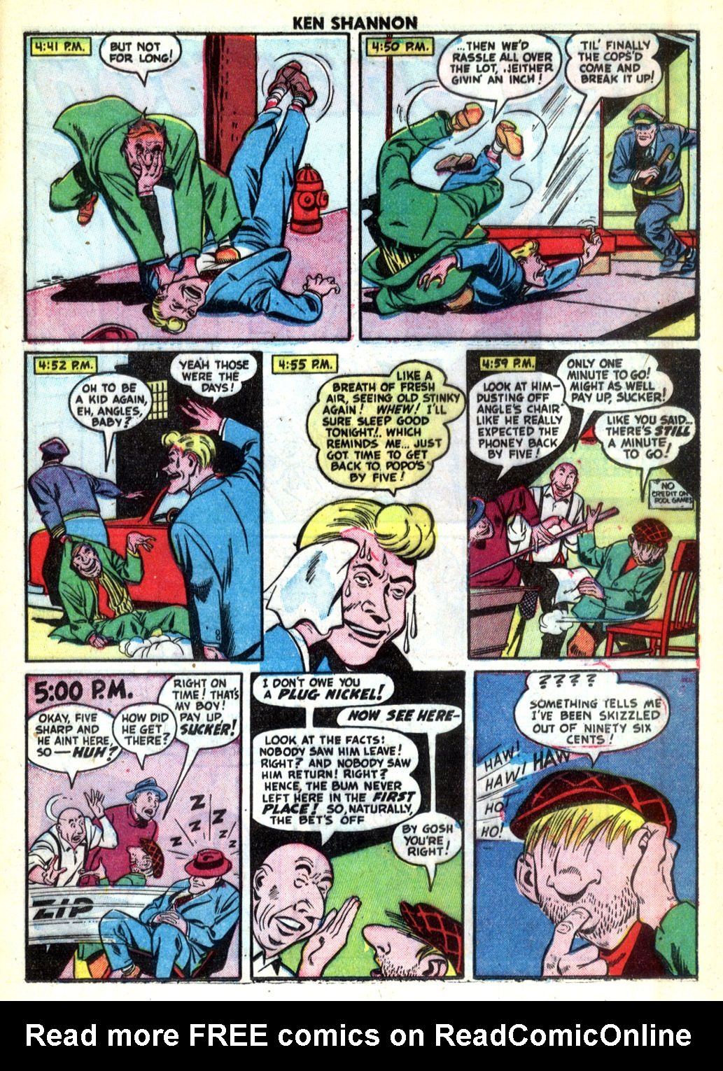 Read online Ken Shannon comic -  Issue #5 - 17