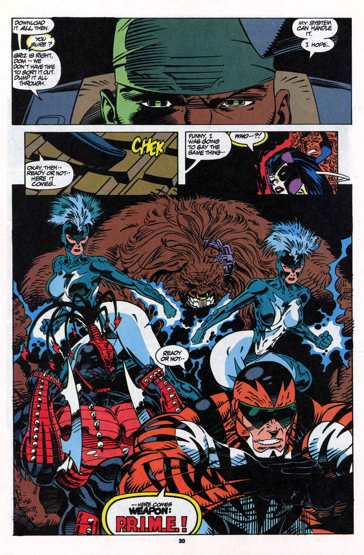 Read online X-Force (1991) comic -  Issue #22 - 21