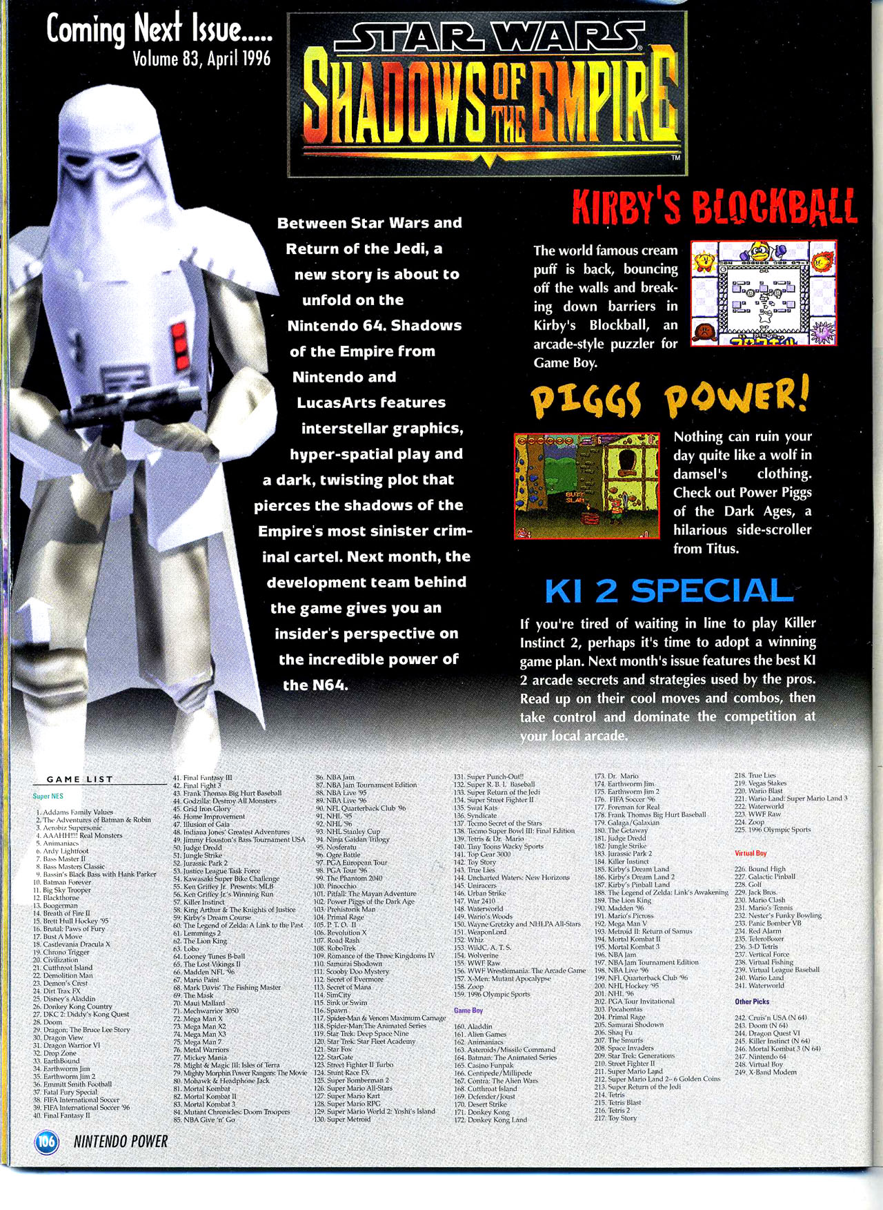 Read online Nintendo Power comic -  Issue #82 - 115