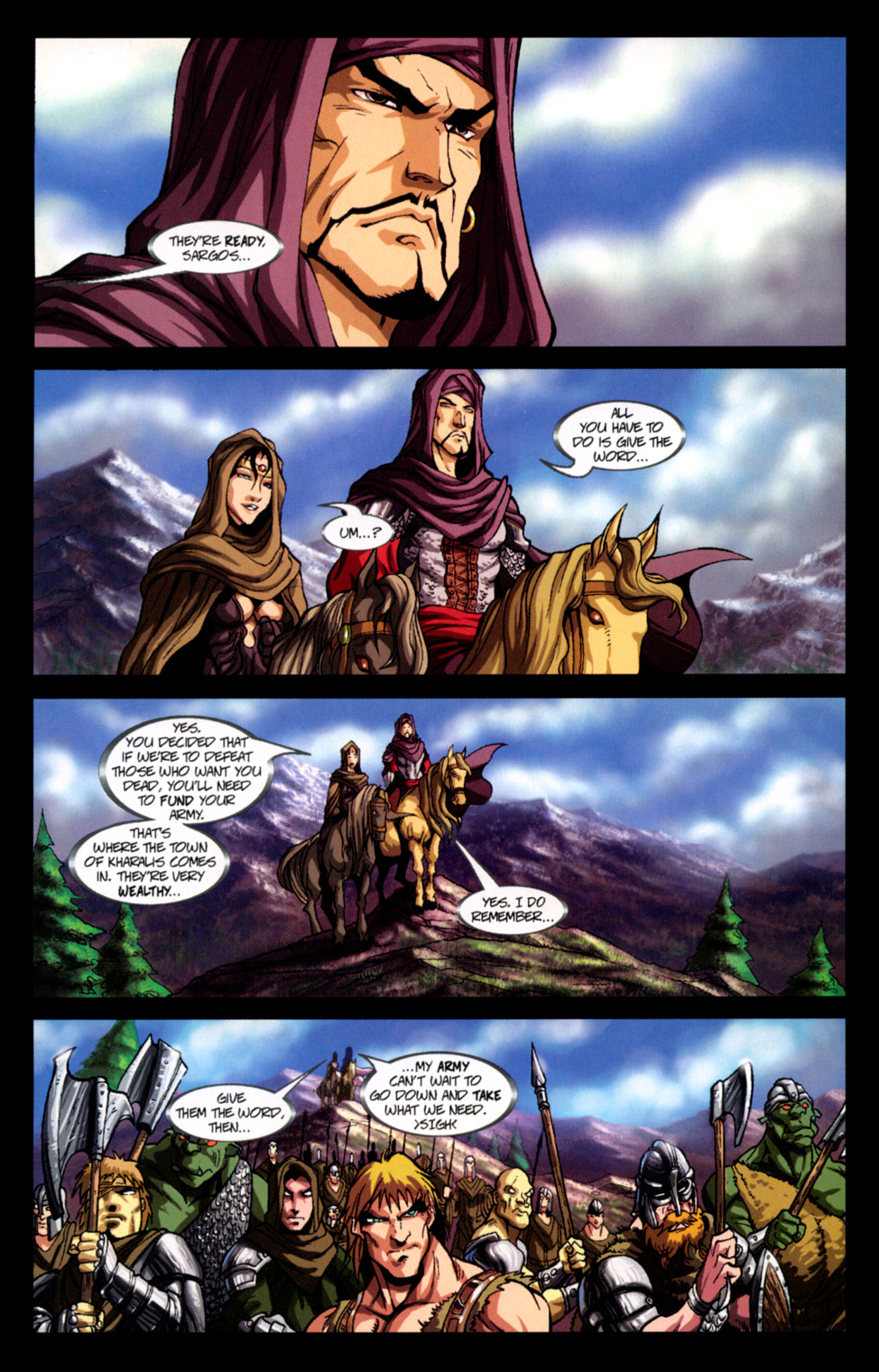Read online Warlands: Dark Tide Rising comic -  Issue #2 - 25