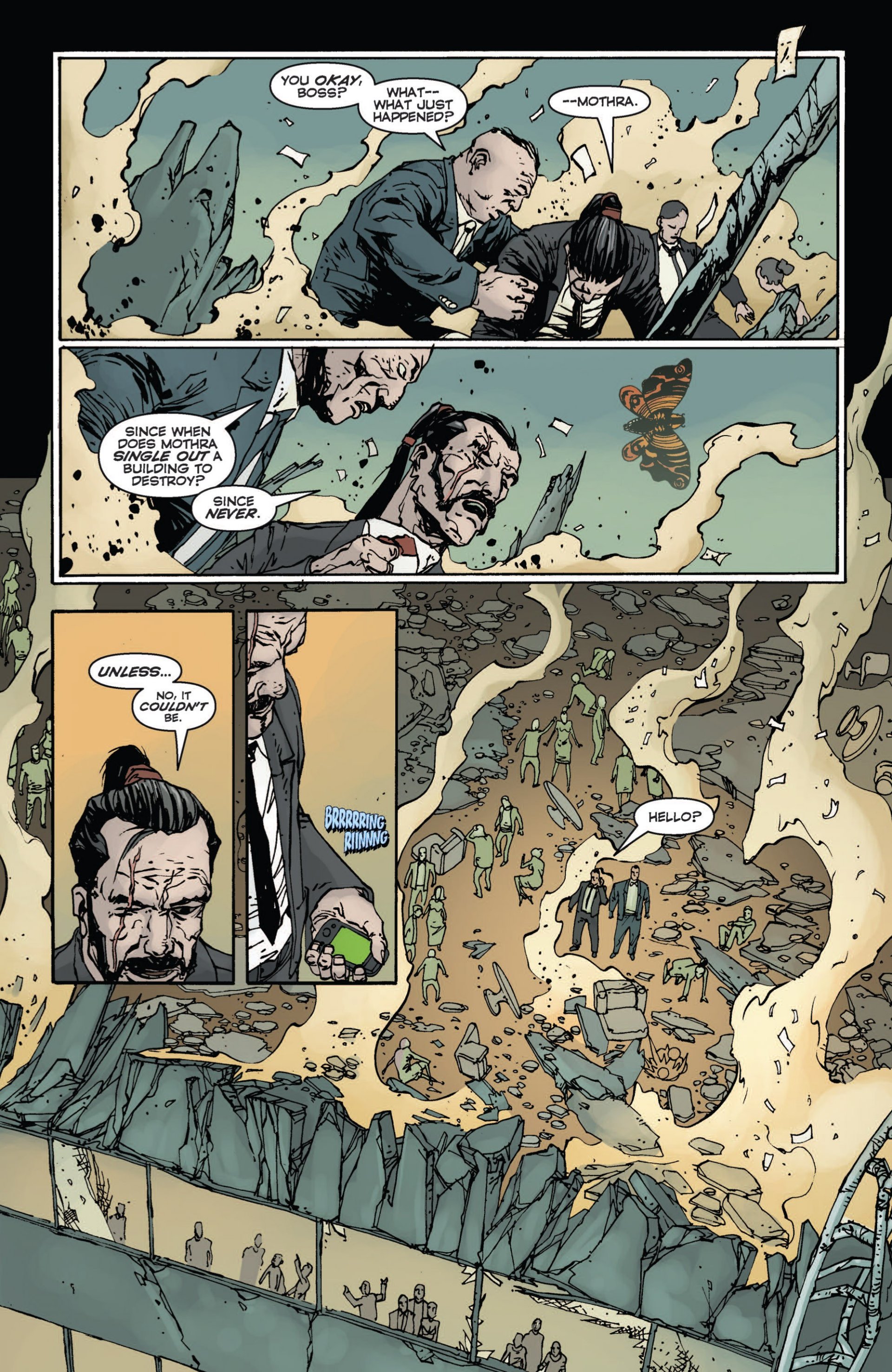 Read online Godzilla: Gangsters and Goliaths comic -  Issue # Full - 51