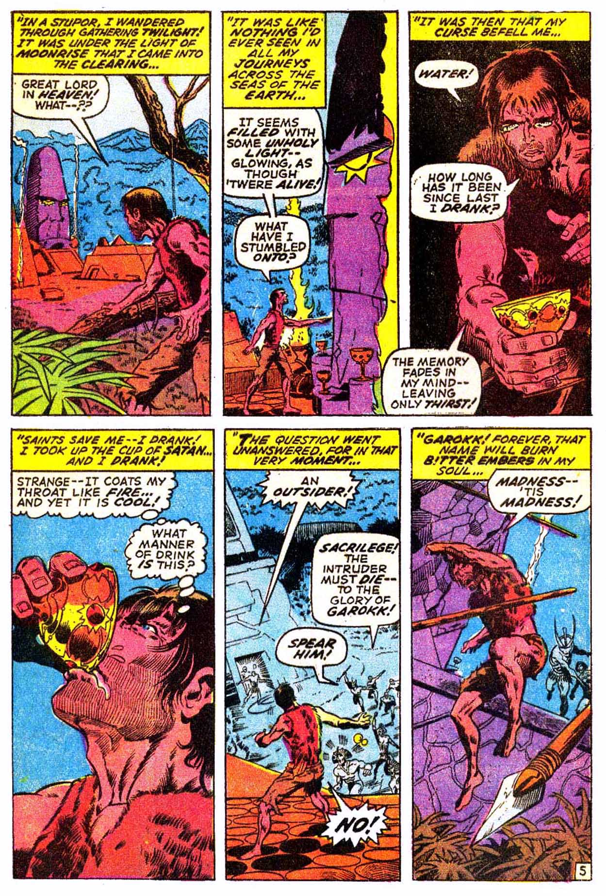 Read online Astonishing Tales (1970) comic -  Issue #3 - 16