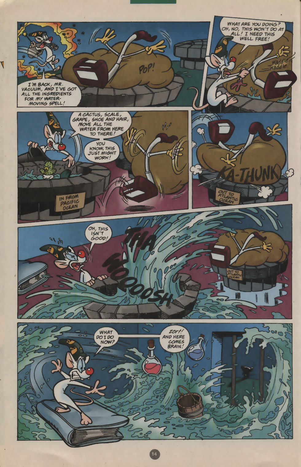 Read online Pinky and The Brain comic -  Issue #11 - 12