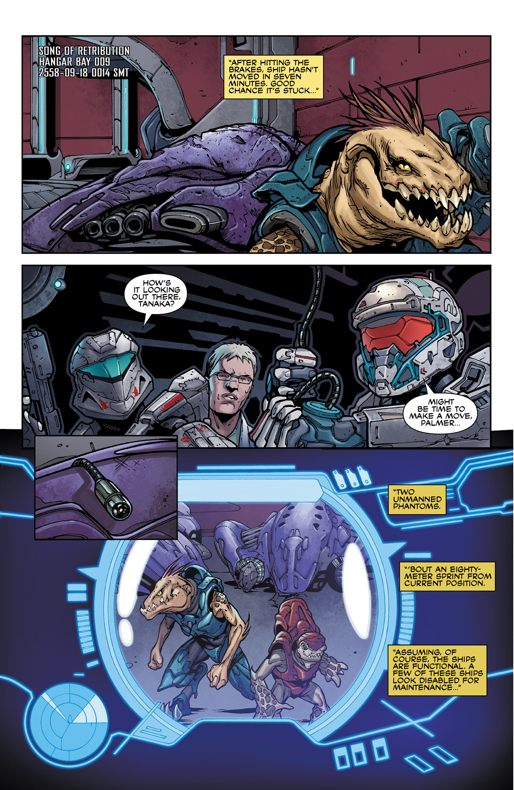 Read online Halo: Escalation comic -  Issue #21 - 5