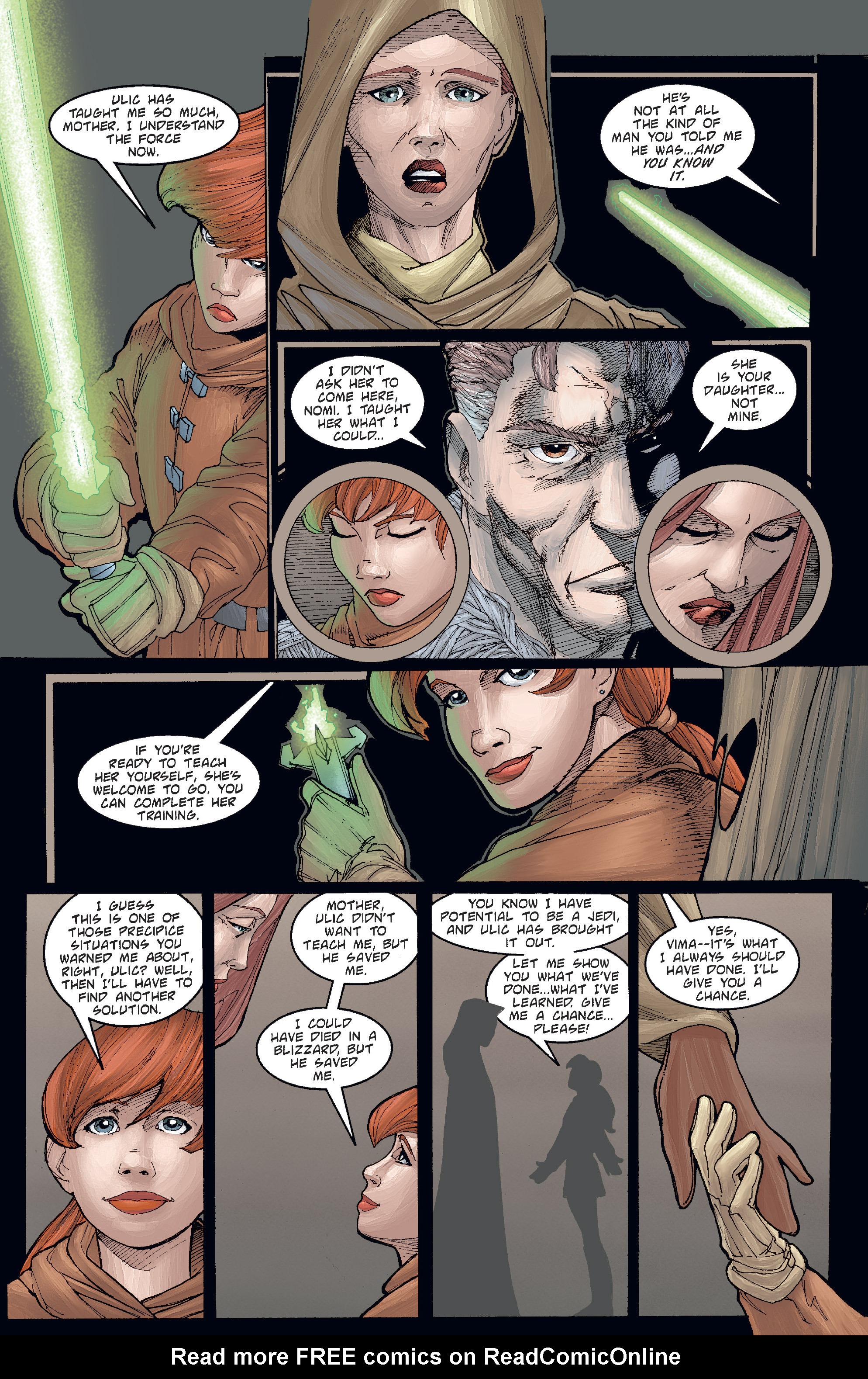 Read online Star Wars: Tales of the Jedi - Redemption comic -  Issue #5 - 12