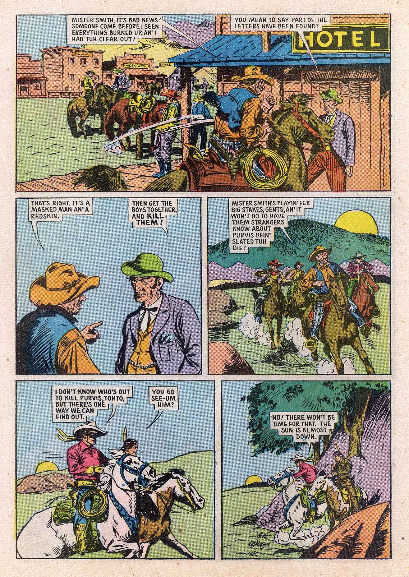 Read online The Lone Ranger (1948) comic -  Issue #27 - 34