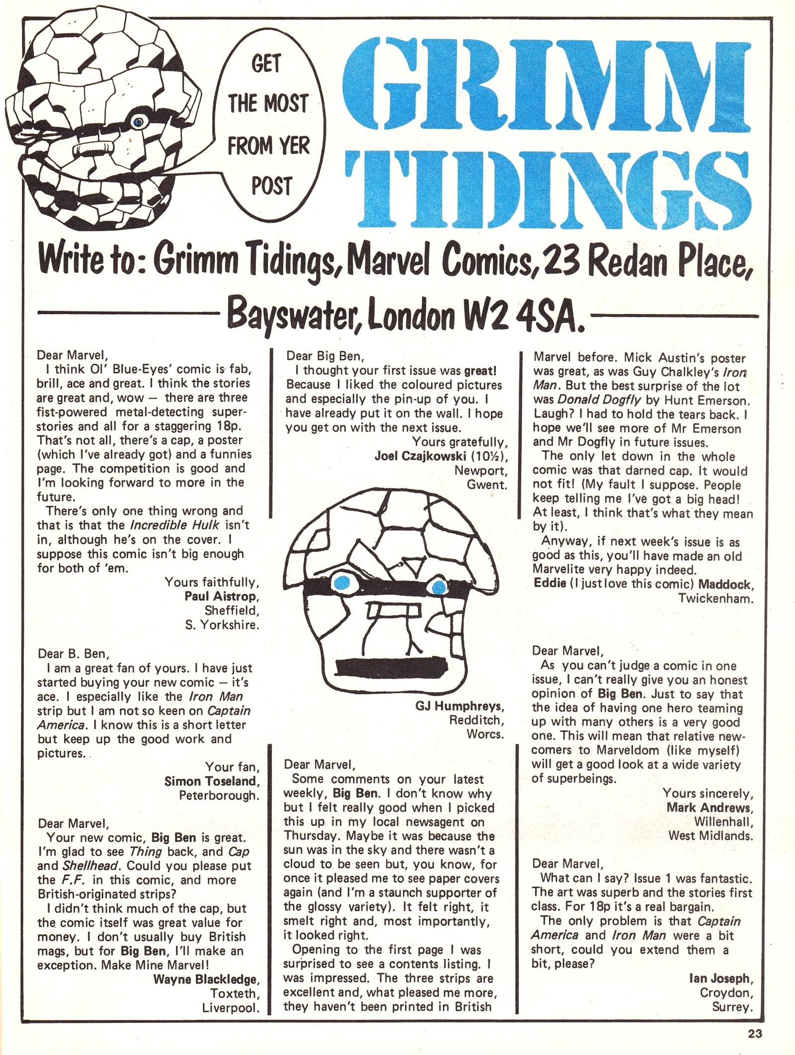 Read online The Thing Is Big Ben comic -  Issue #8 - 23