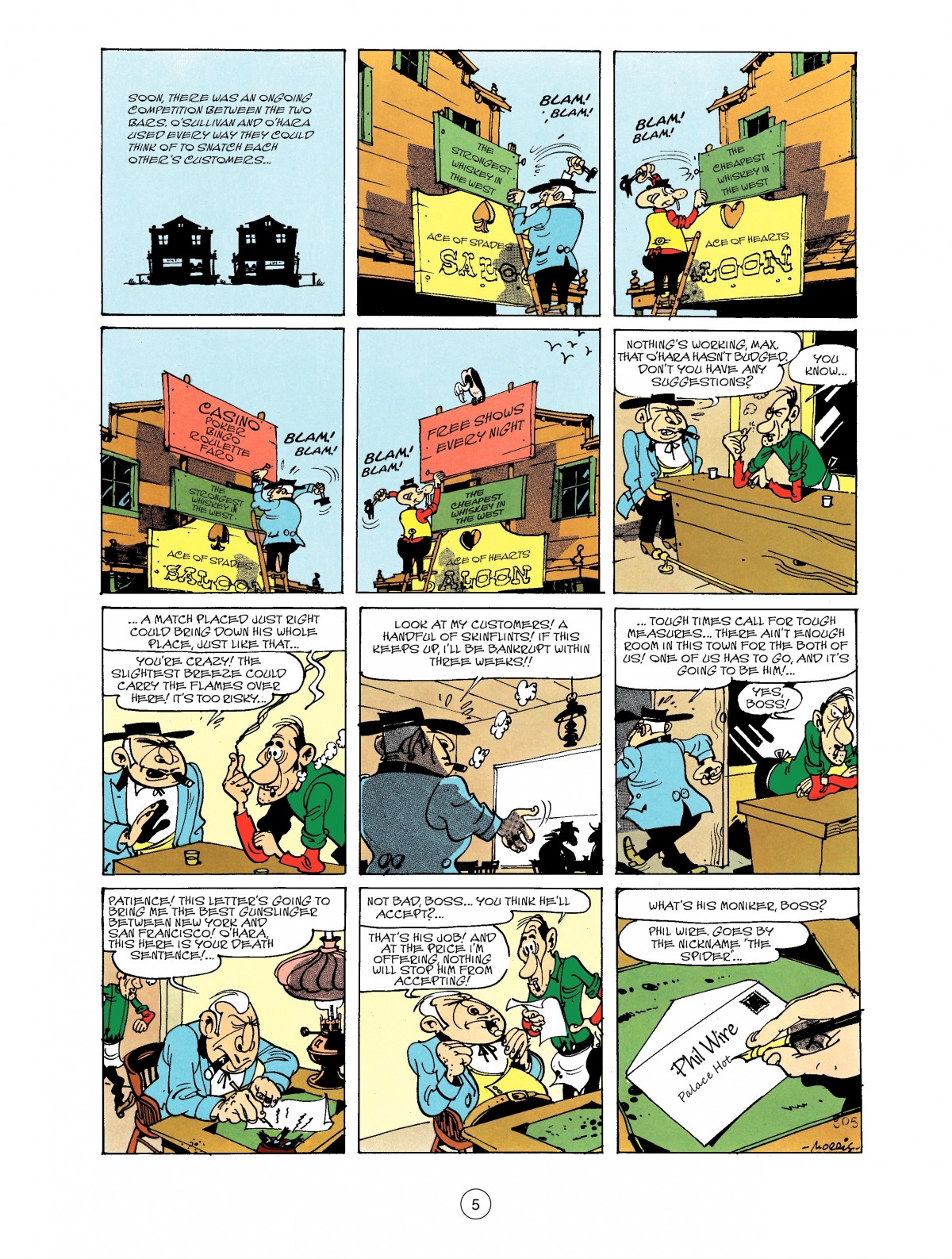 Read online A Lucky Luke Adventure comic -  Issue #40 - 5