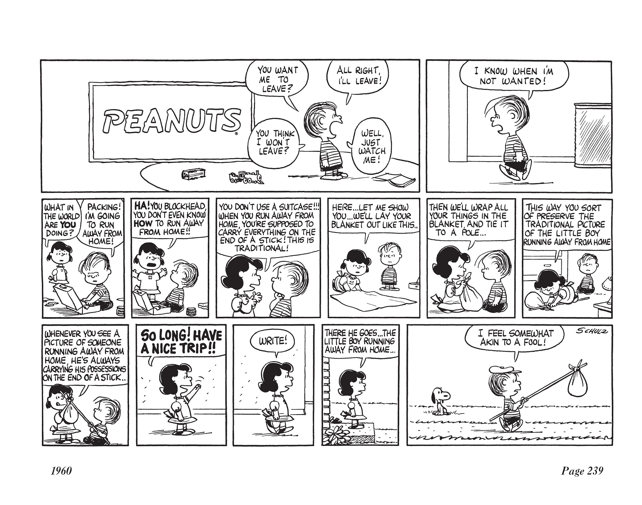 Read online The Complete Peanuts comic -  Issue # TPB 5 - 255