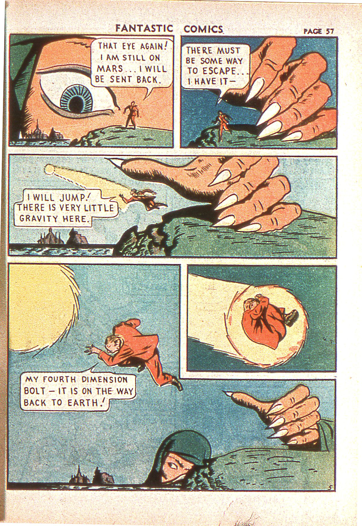 Read online Fantastic Comics comic -  Issue #1 - 58