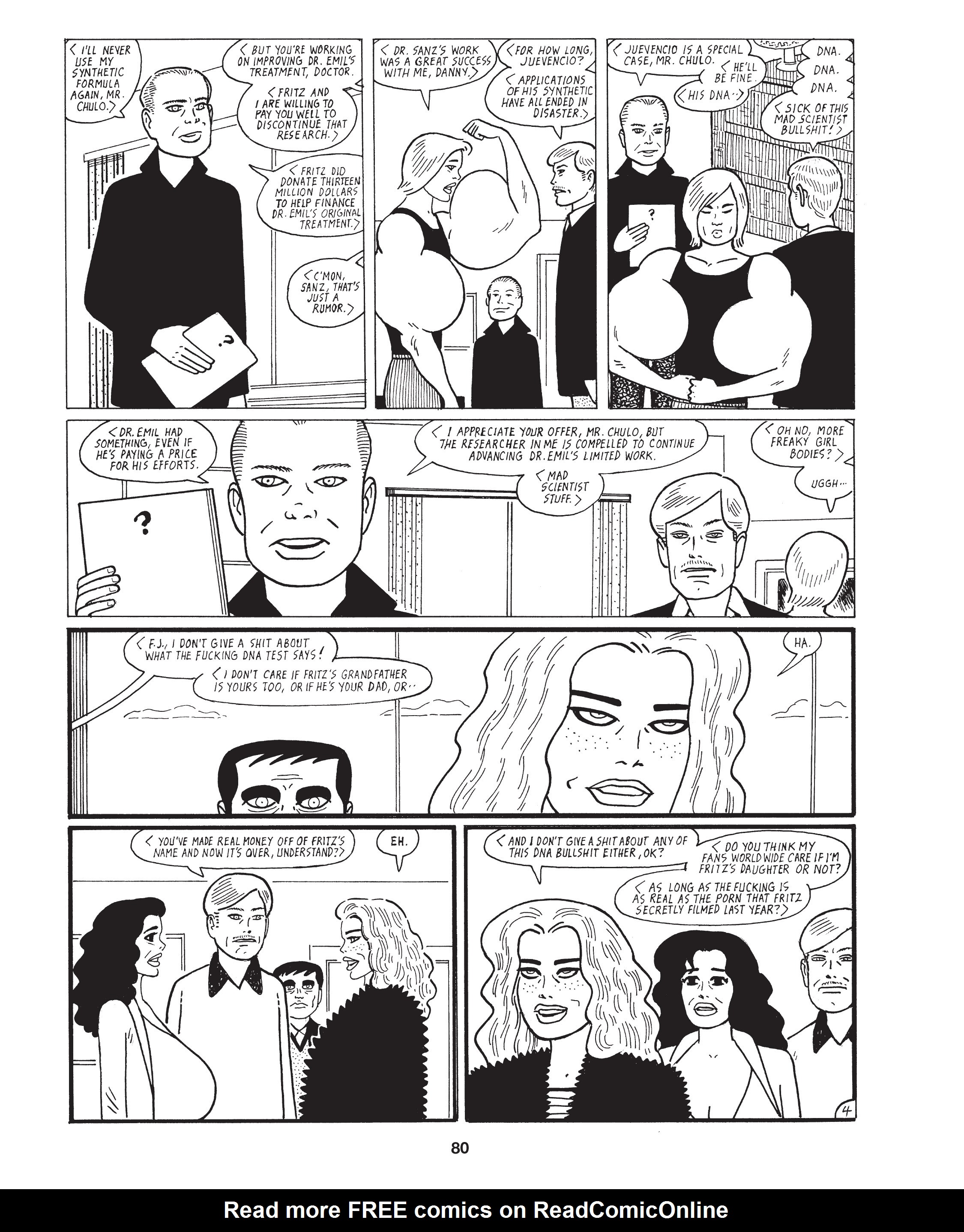 Read online Love and Rockets: New Stories comic -  Issue #8 - 83