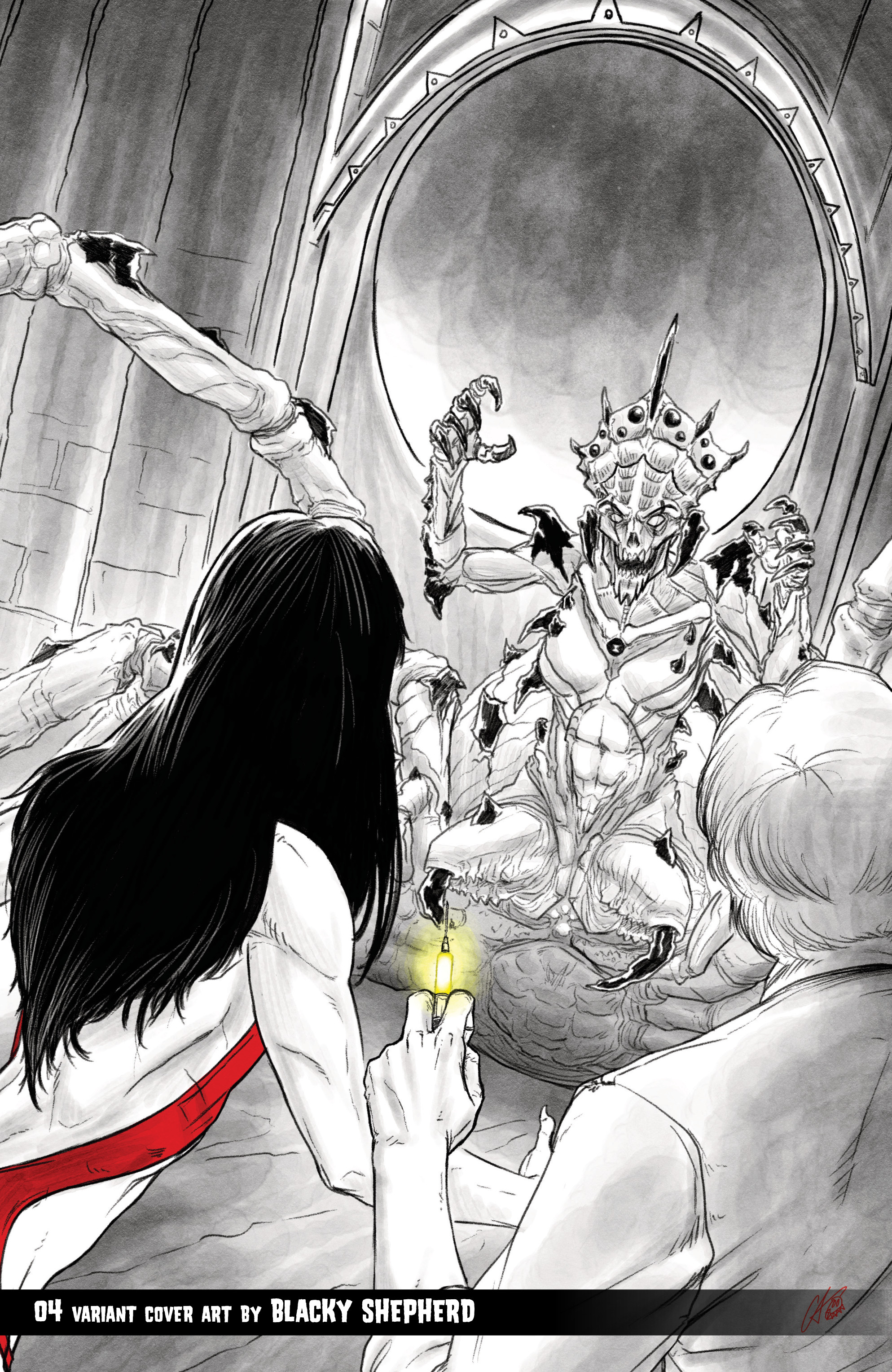 Read online Vampirella vs. Reanimator comic -  Issue # _TPB - 104