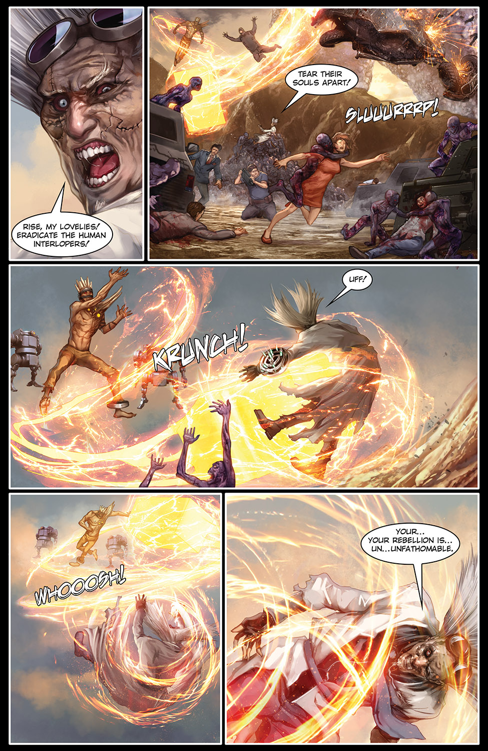 Read online Rise of Incarnates comic -  Issue #15 - 4