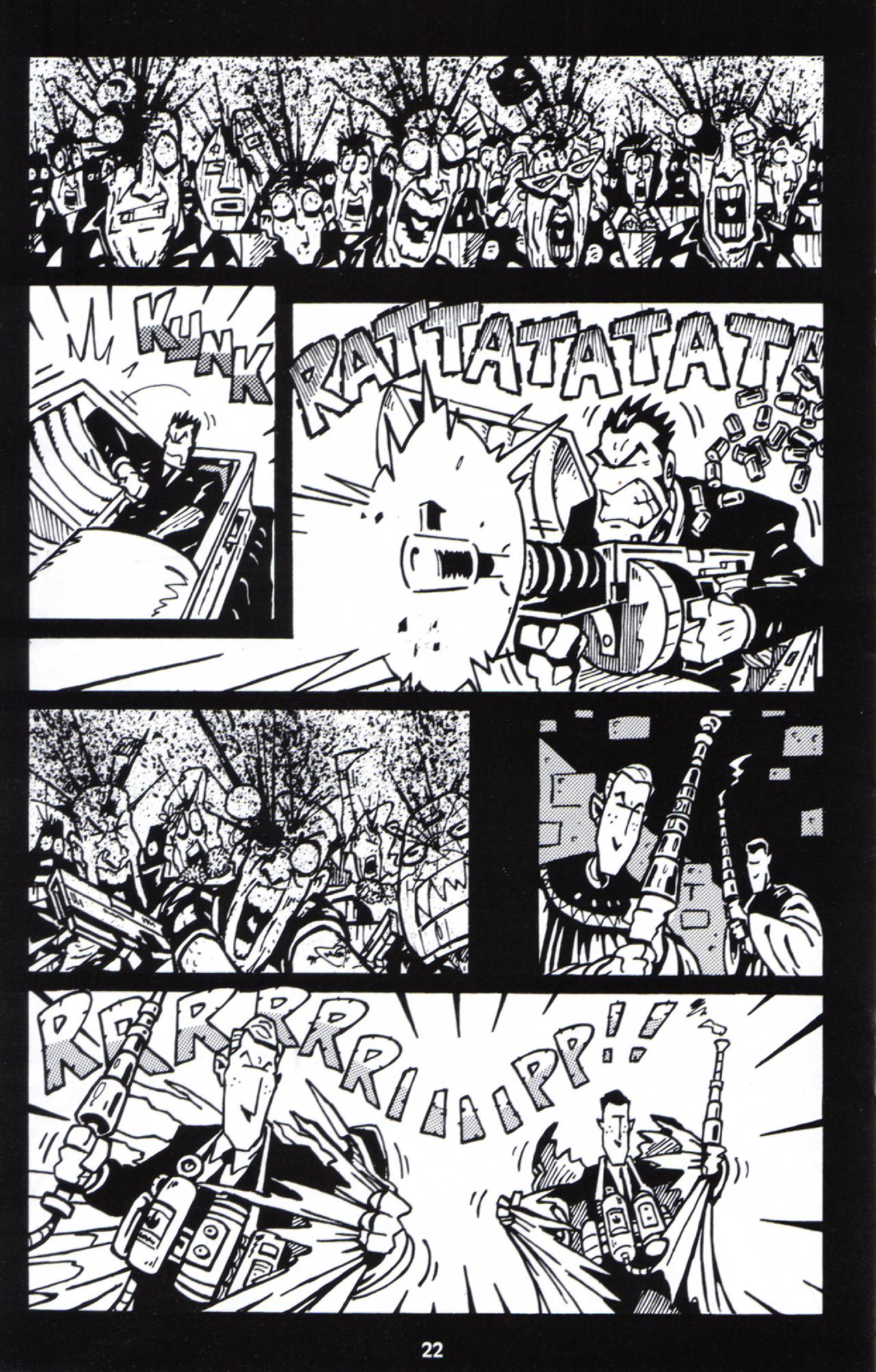 Read online La Cosa Nostroid comic -  Issue #4 - 24