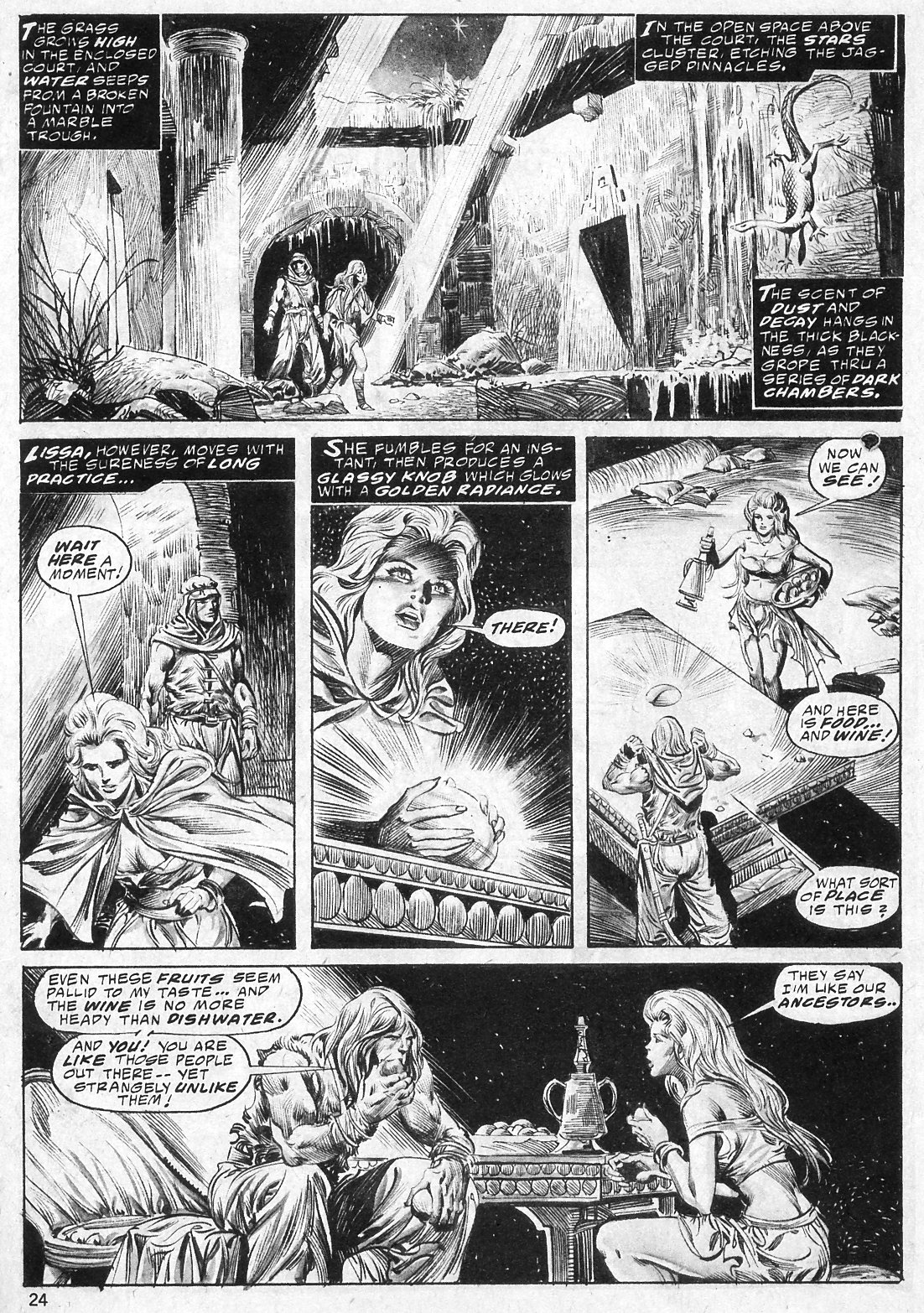 Read online The Savage Sword Of Conan comic -  Issue #21 - 24