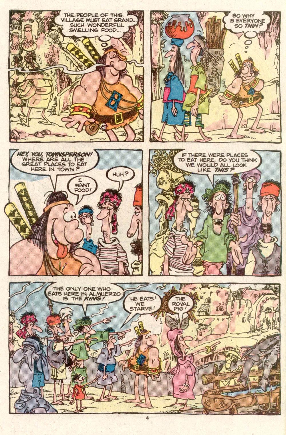 Read online Sergio Aragonés Groo the Wanderer comic -  Issue #28 - 4