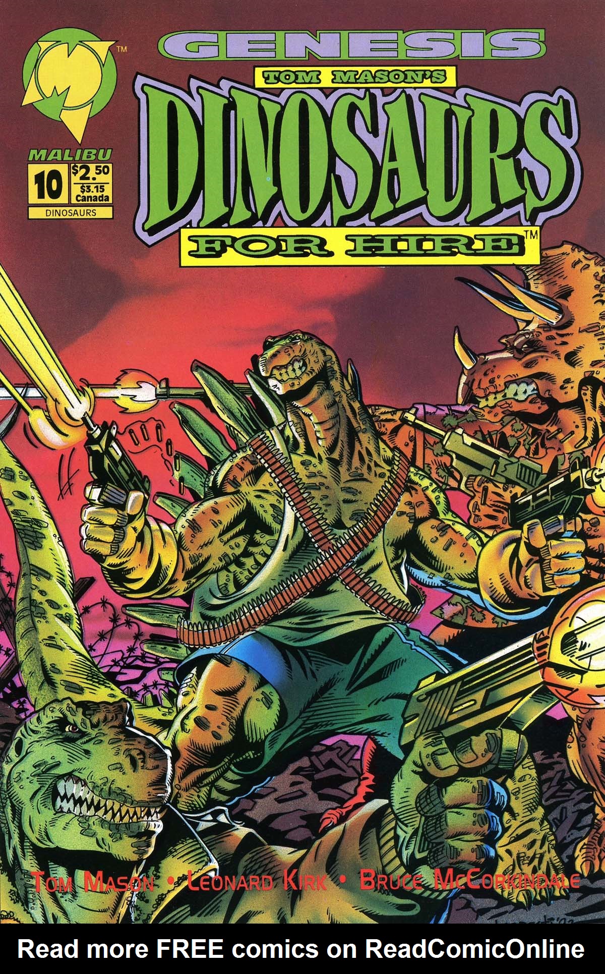 Read online Dinosaurs For Hire comic -  Issue #10 - 1