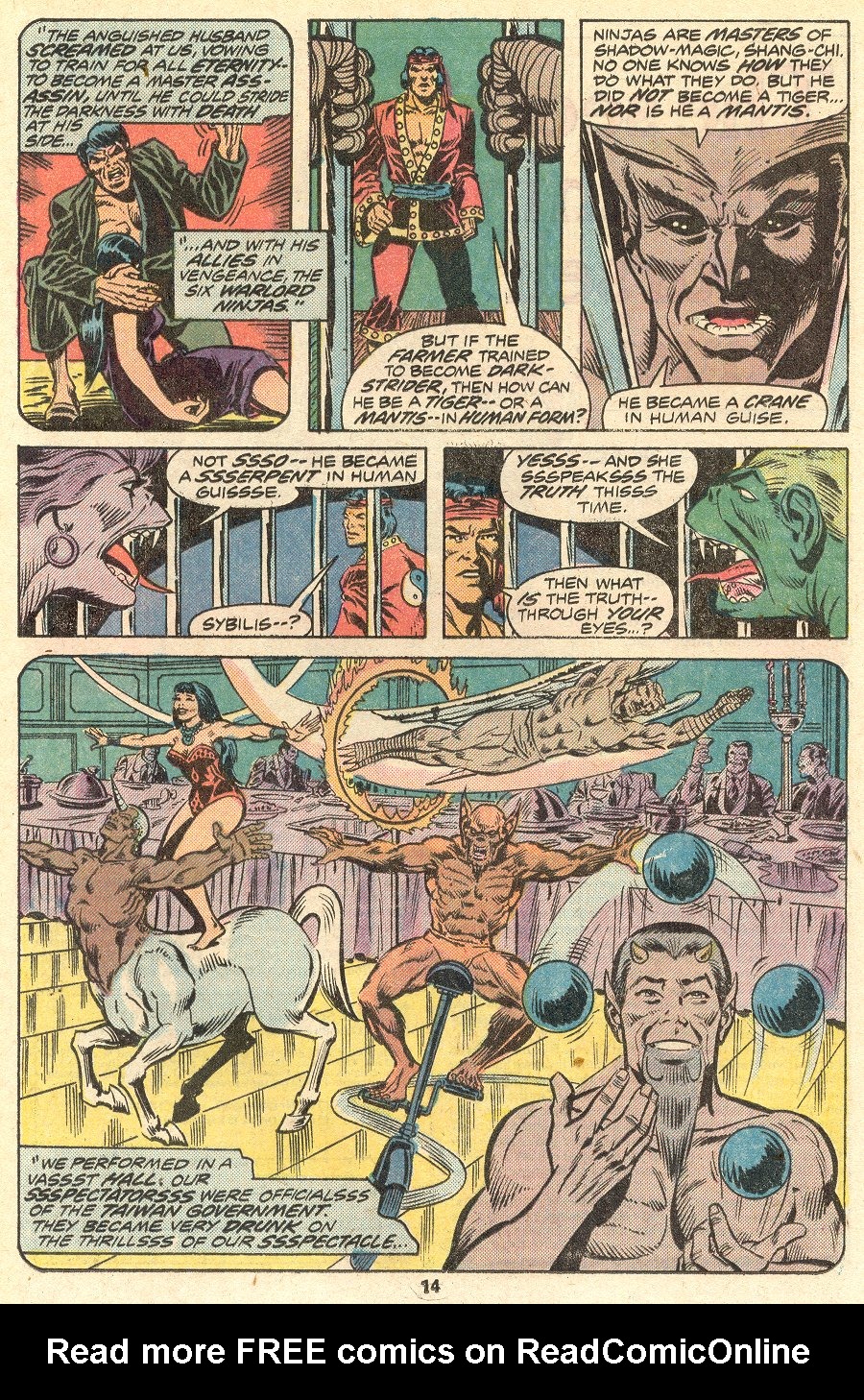 Master of Kung Fu (1974) Issue #37 #22 - English 9