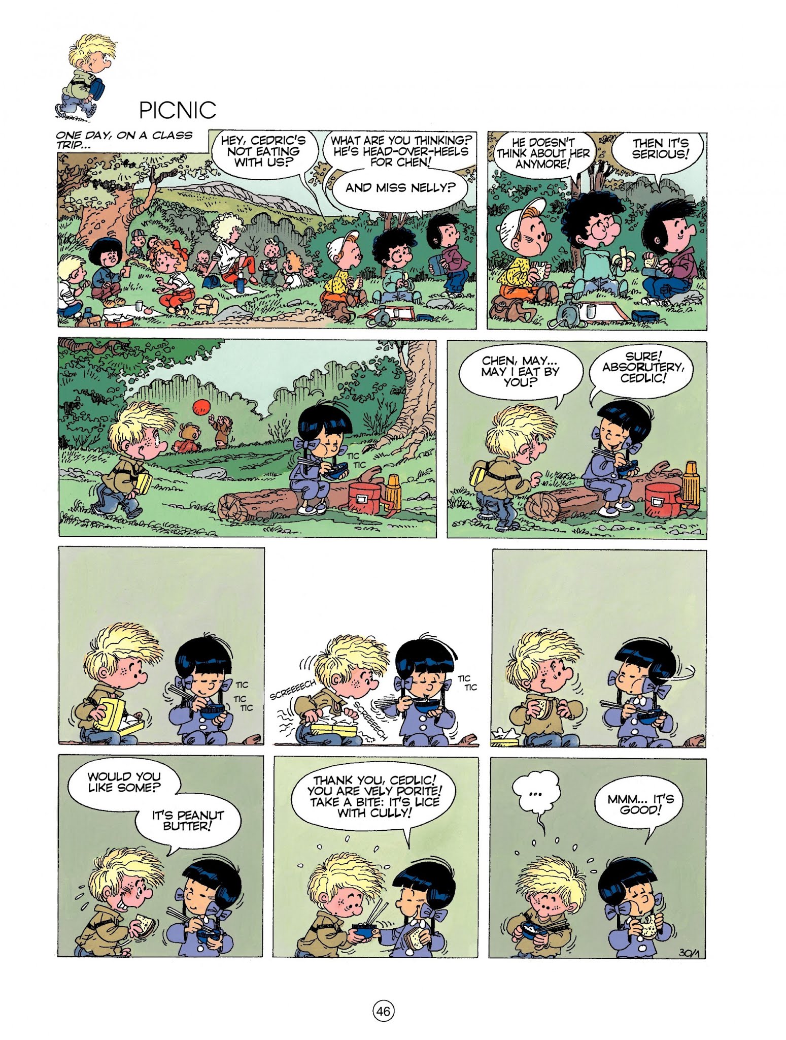 Read online Cedric comic -  Issue #1 - 46