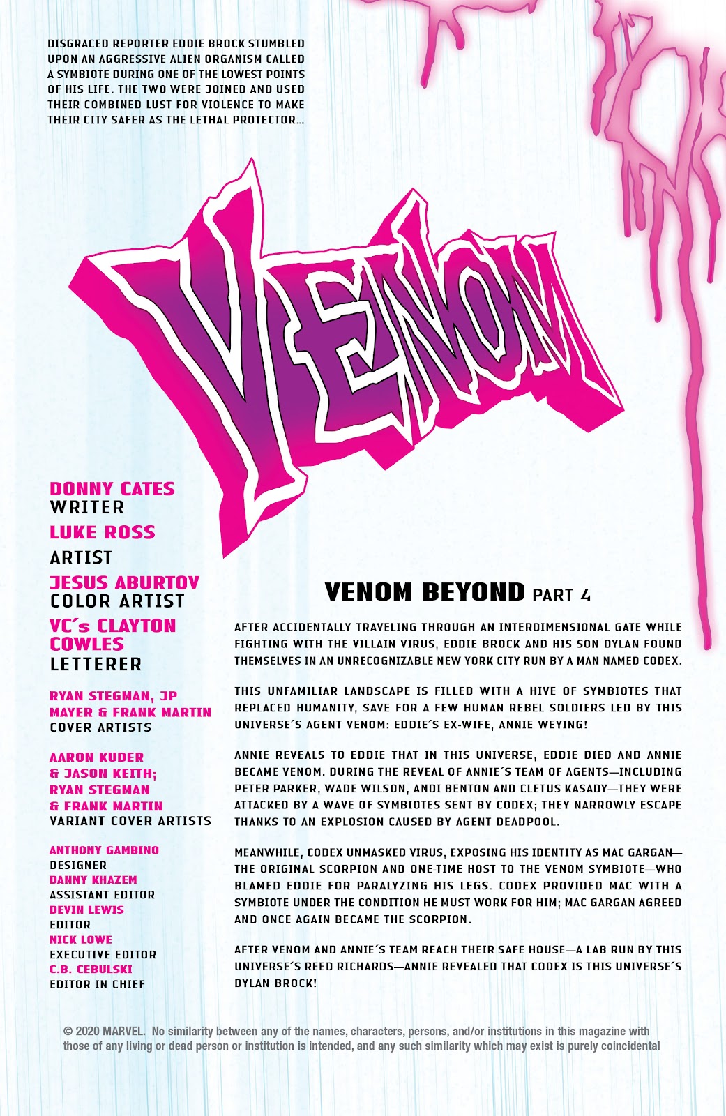 Venom (2018) issue 29 - Page 2
