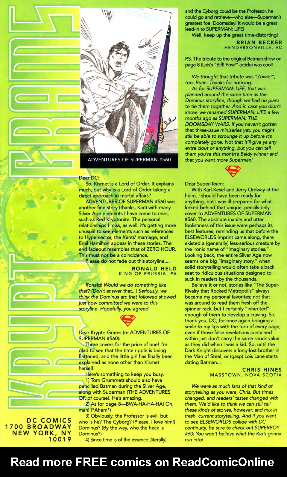 Read online Adventures of Superman (1987) comic -  Issue #565 - 24