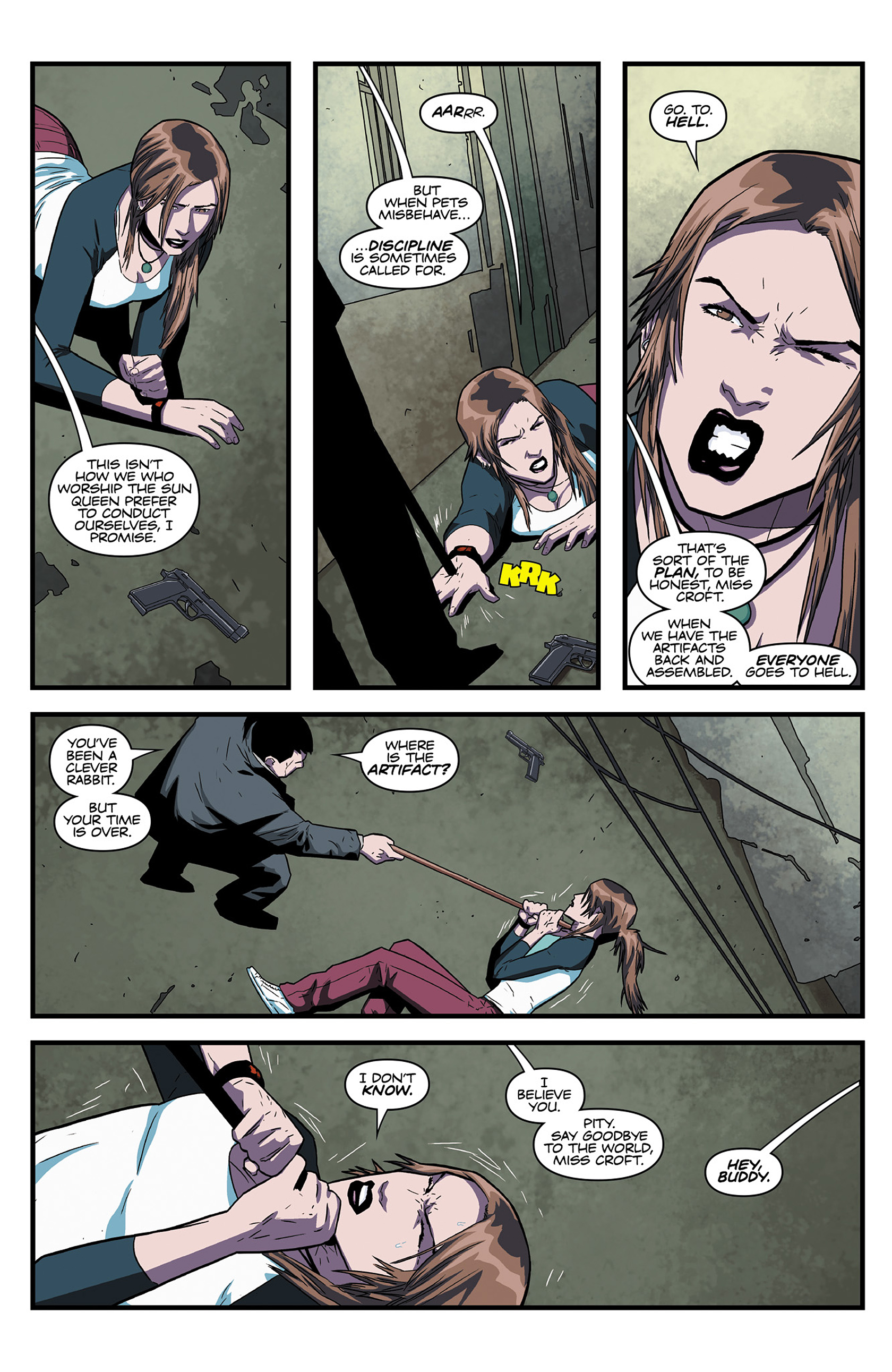 Read online Tomb Raider (2014) comic -  Issue #3 - 23