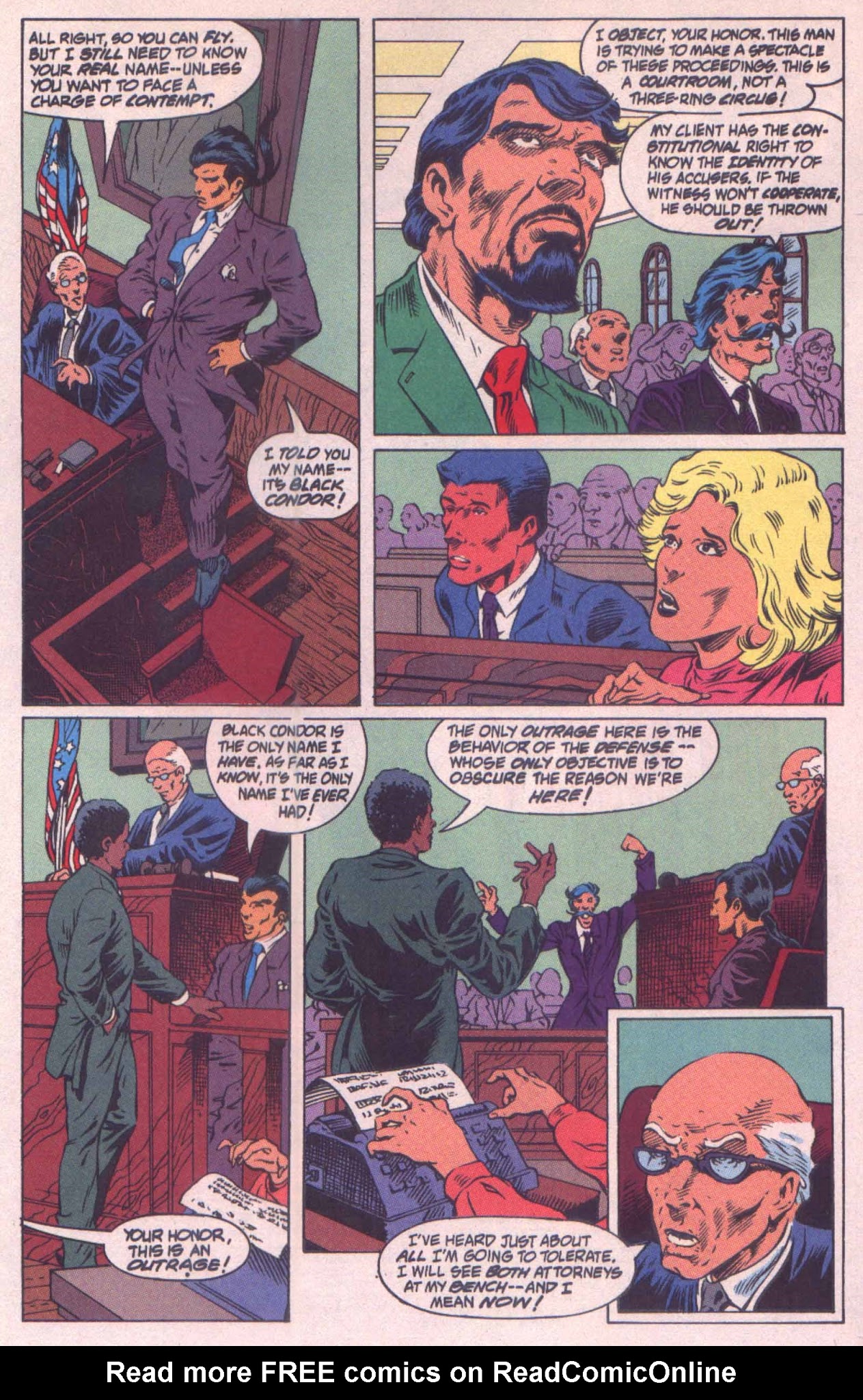 Read online Black Condor comic -  Issue #8 - 3