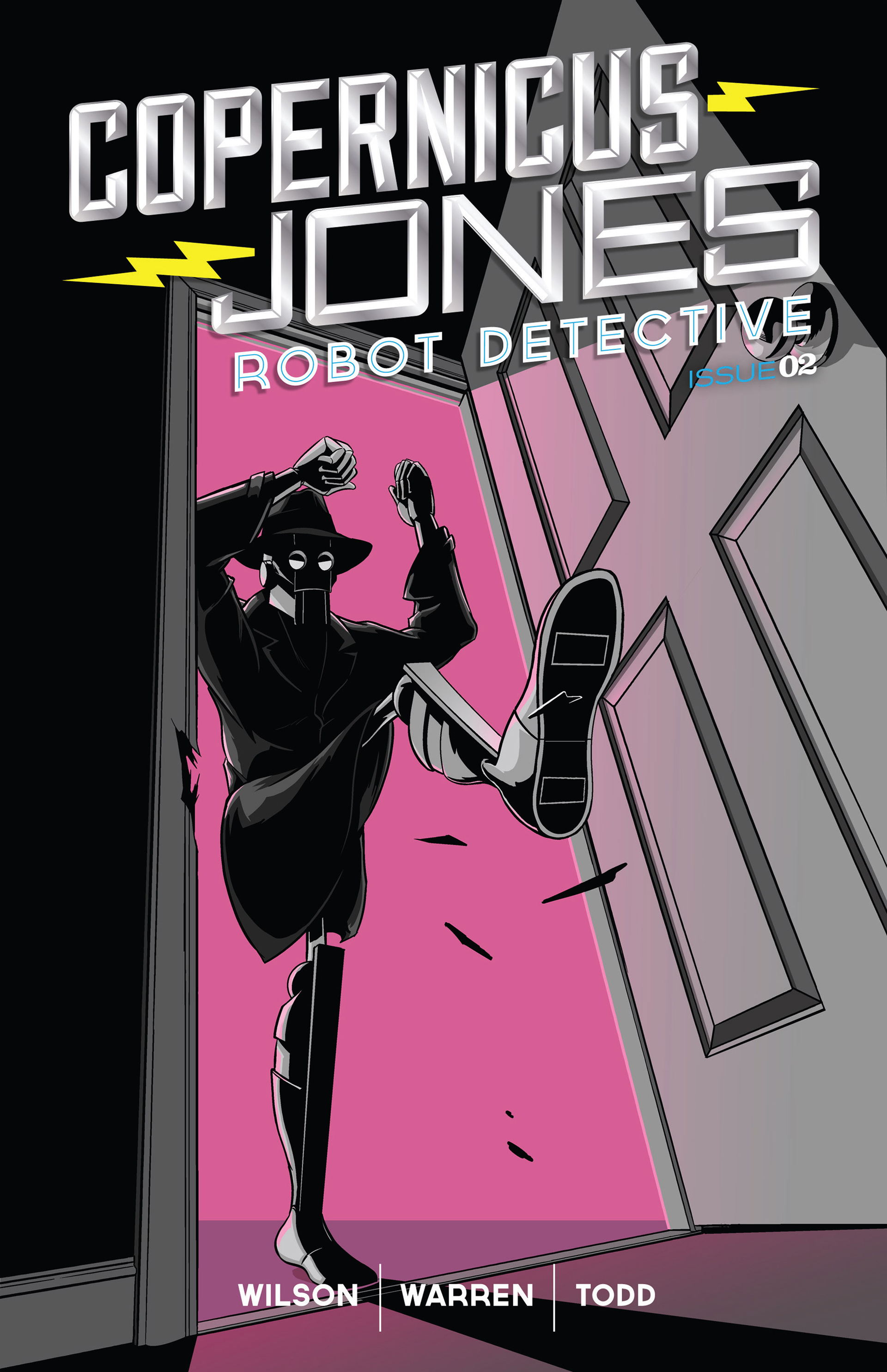 Read online Copernicus Jones: Robot Detective comic -  Issue #2 - 1