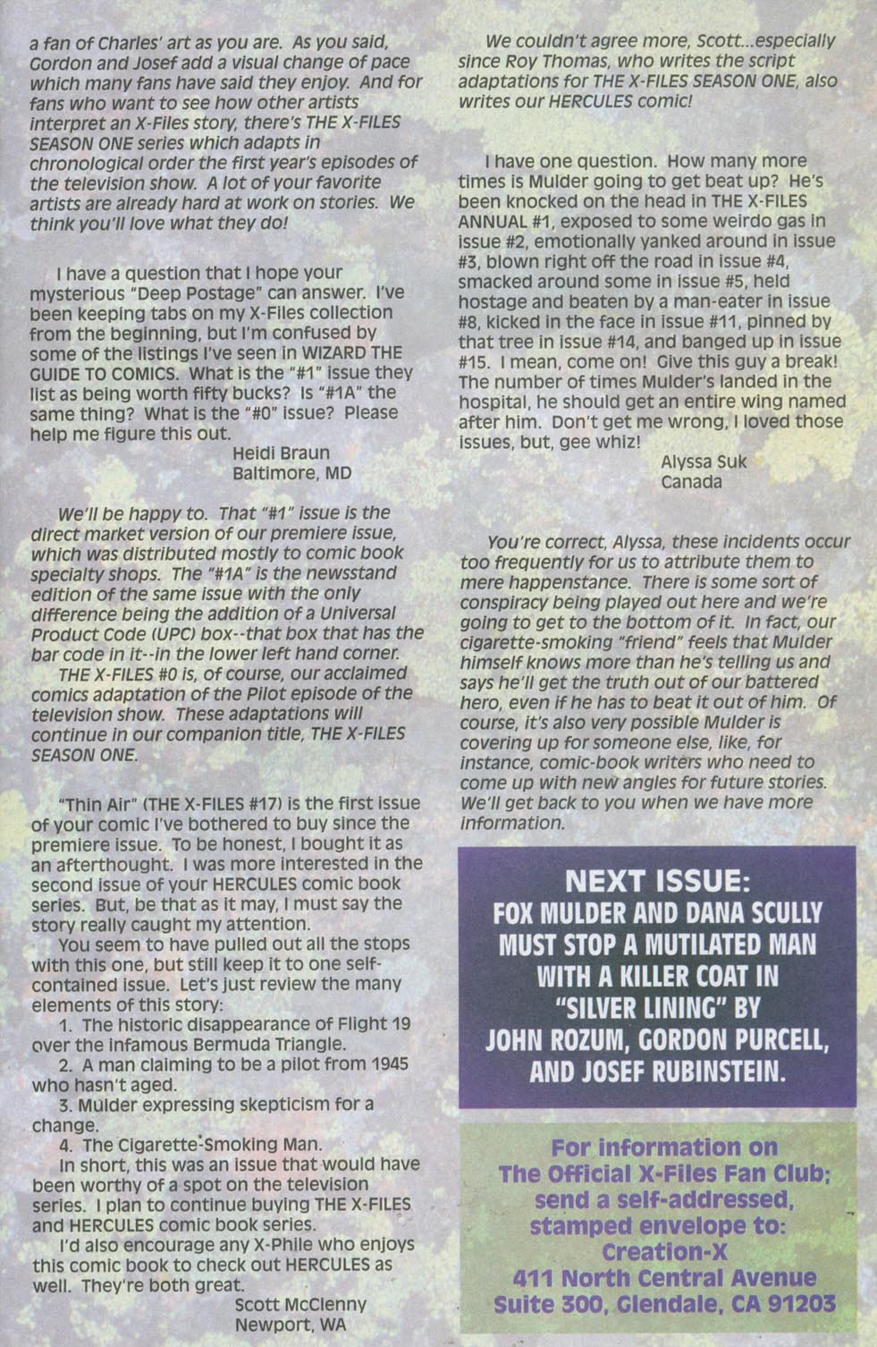 Read online The X-Files (1995) comic -  Issue #23 - 26