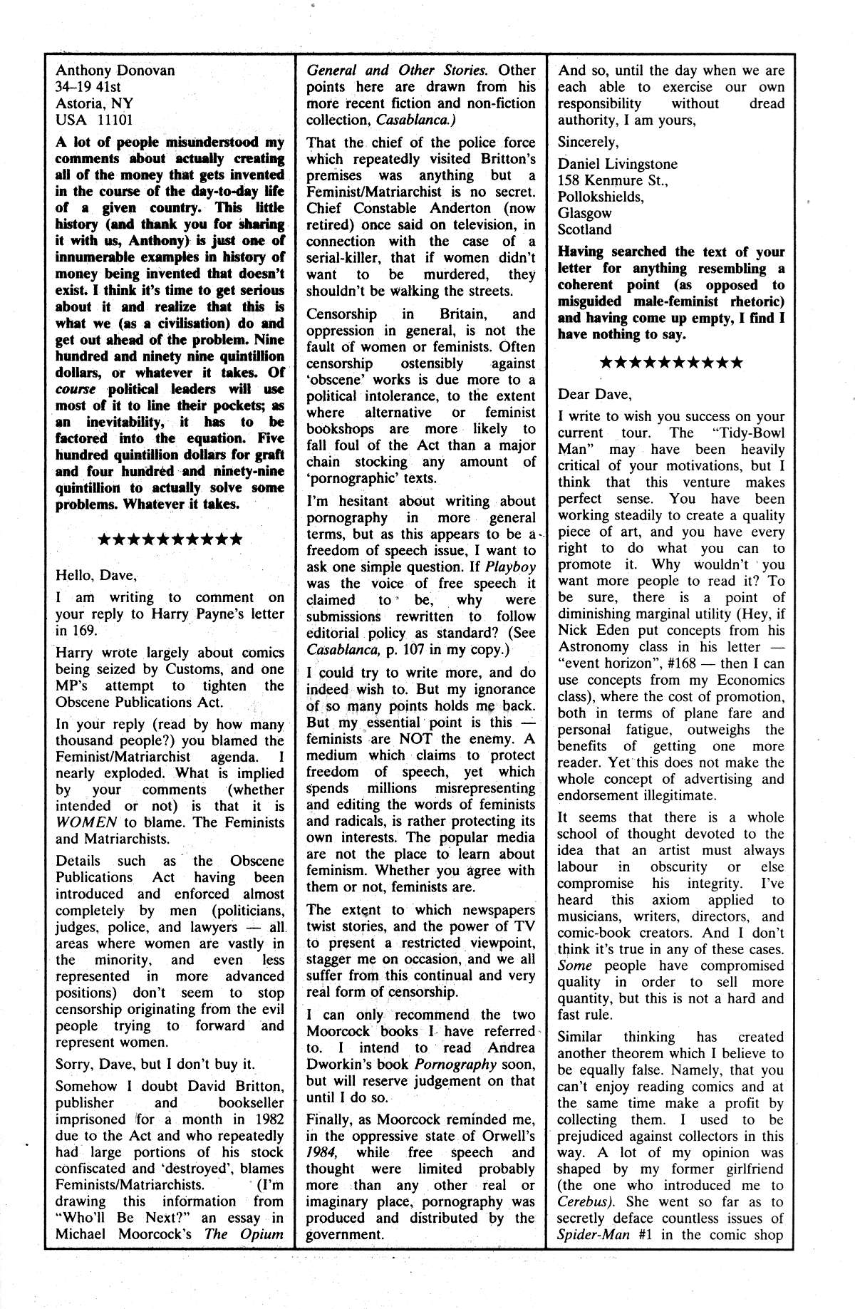 Read online Cerebus comic -  Issue #174 - 27