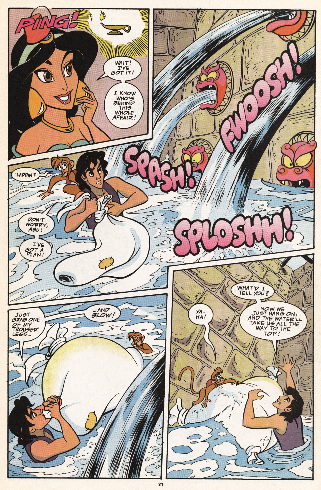 Read online Disney's Aladdin comic -  Issue #11 - 22