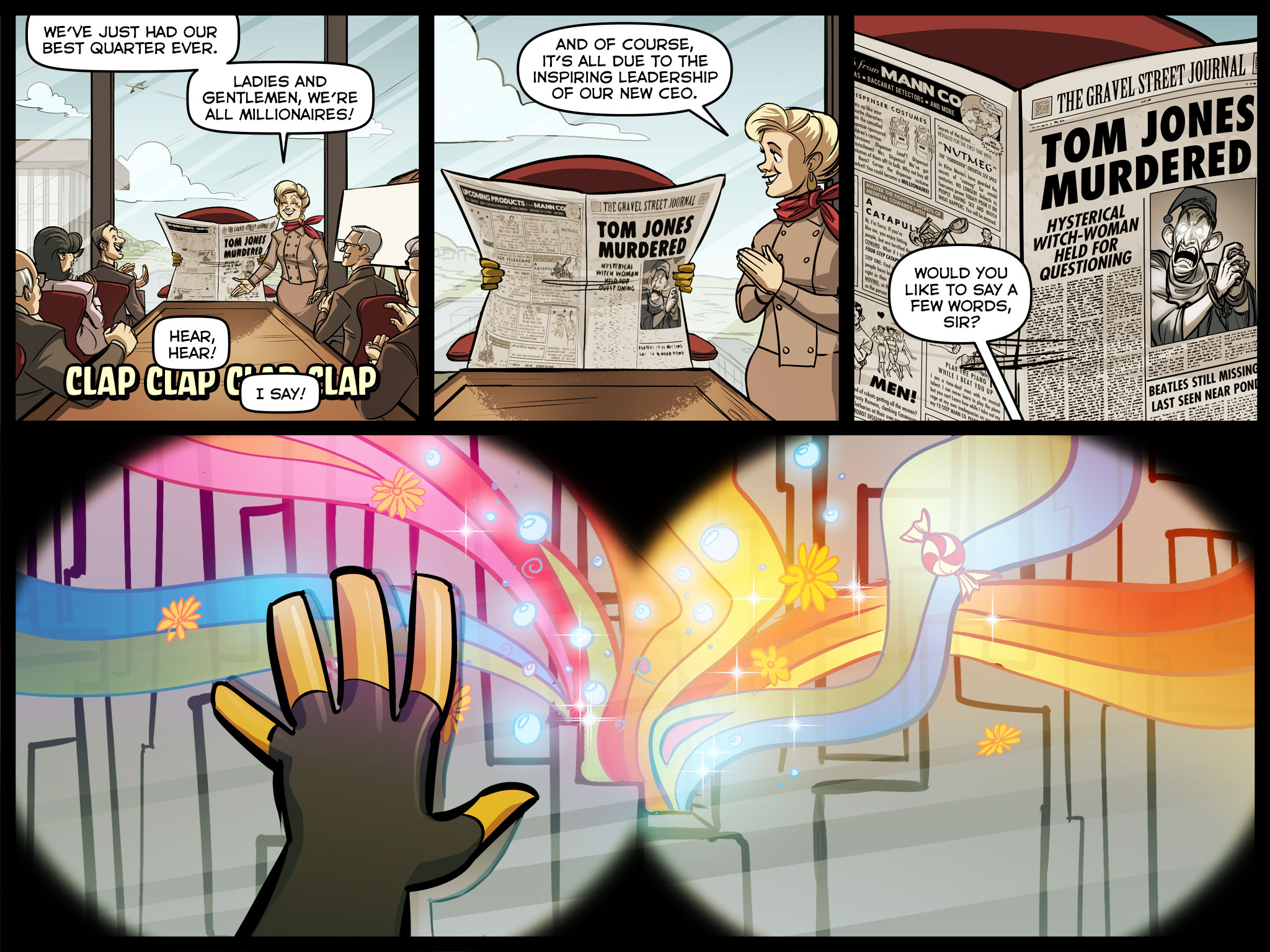Read online Team Fortress 2 comic -  Issue #1 - 48