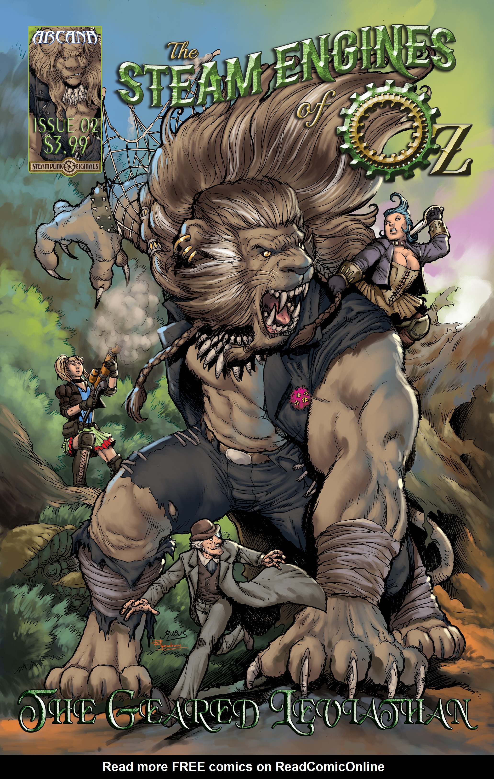 Read online The Steam Engines of Oz: The Geared Leviathan comic -  Issue #2 - 1