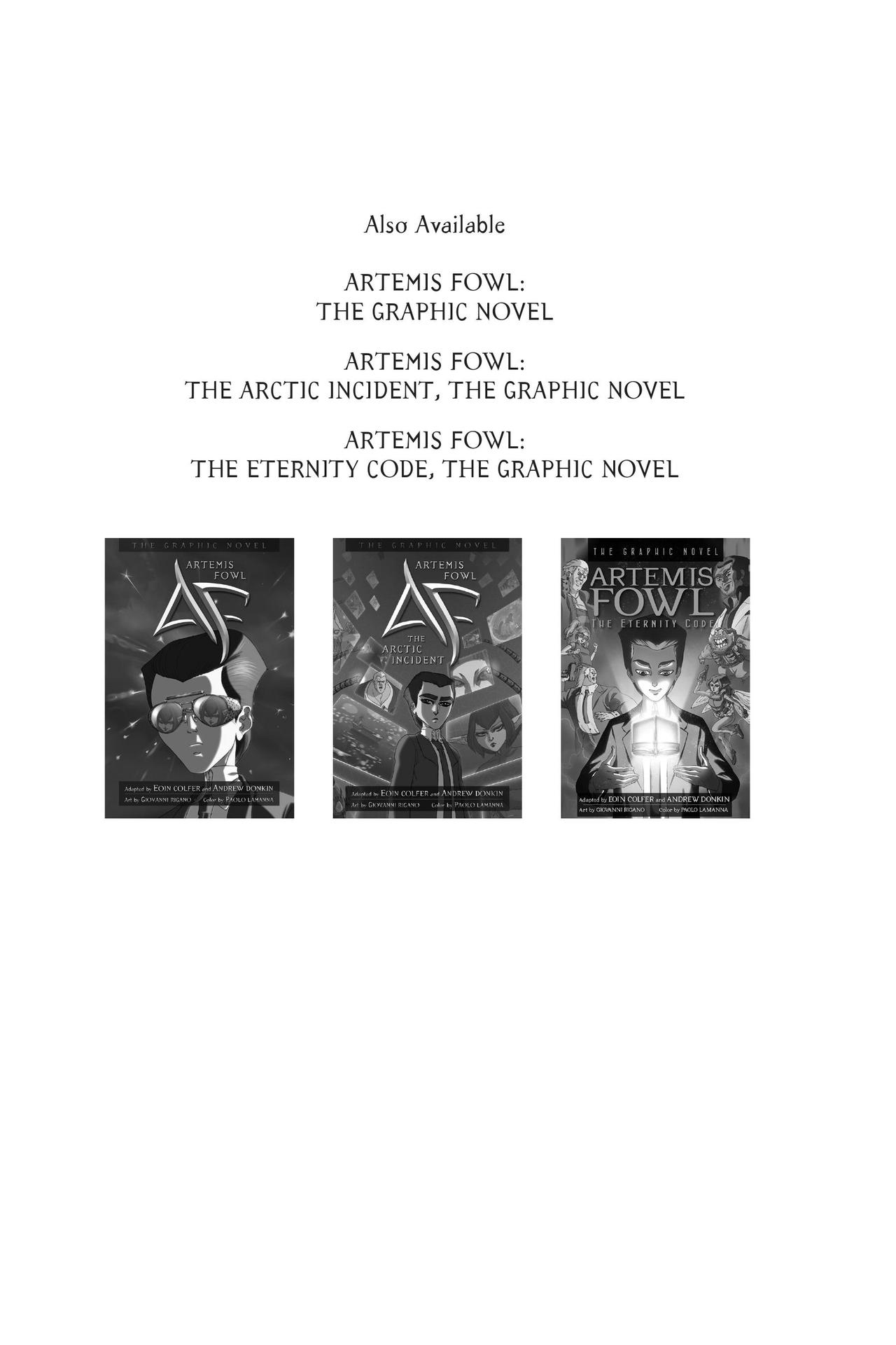 Read online Artemis Fowl: The Opal Deception comic -  Issue # TPB - 2