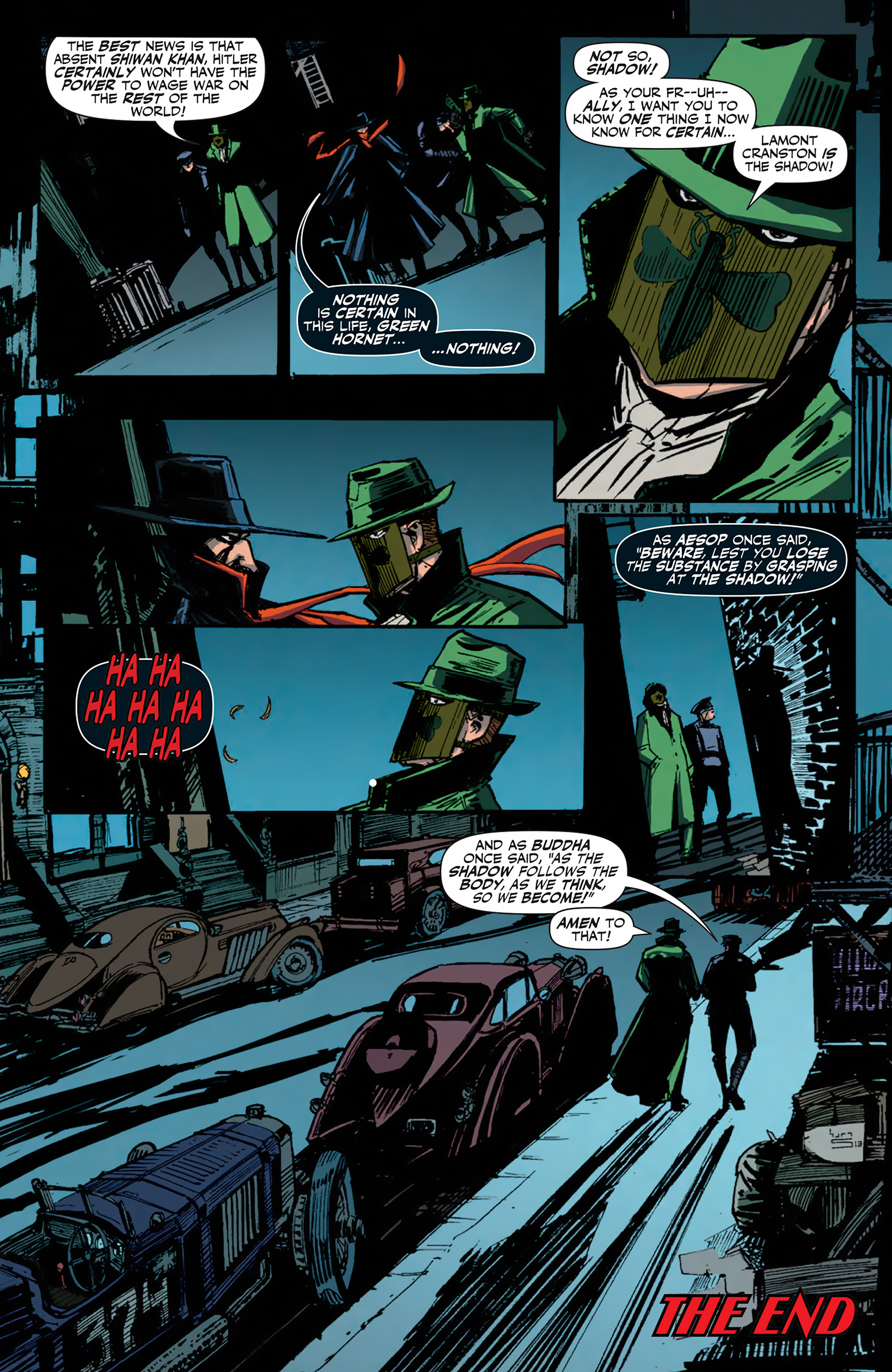Read online The Shadow/Green Hornet: Dark Nights comic -  Issue #5 - 25