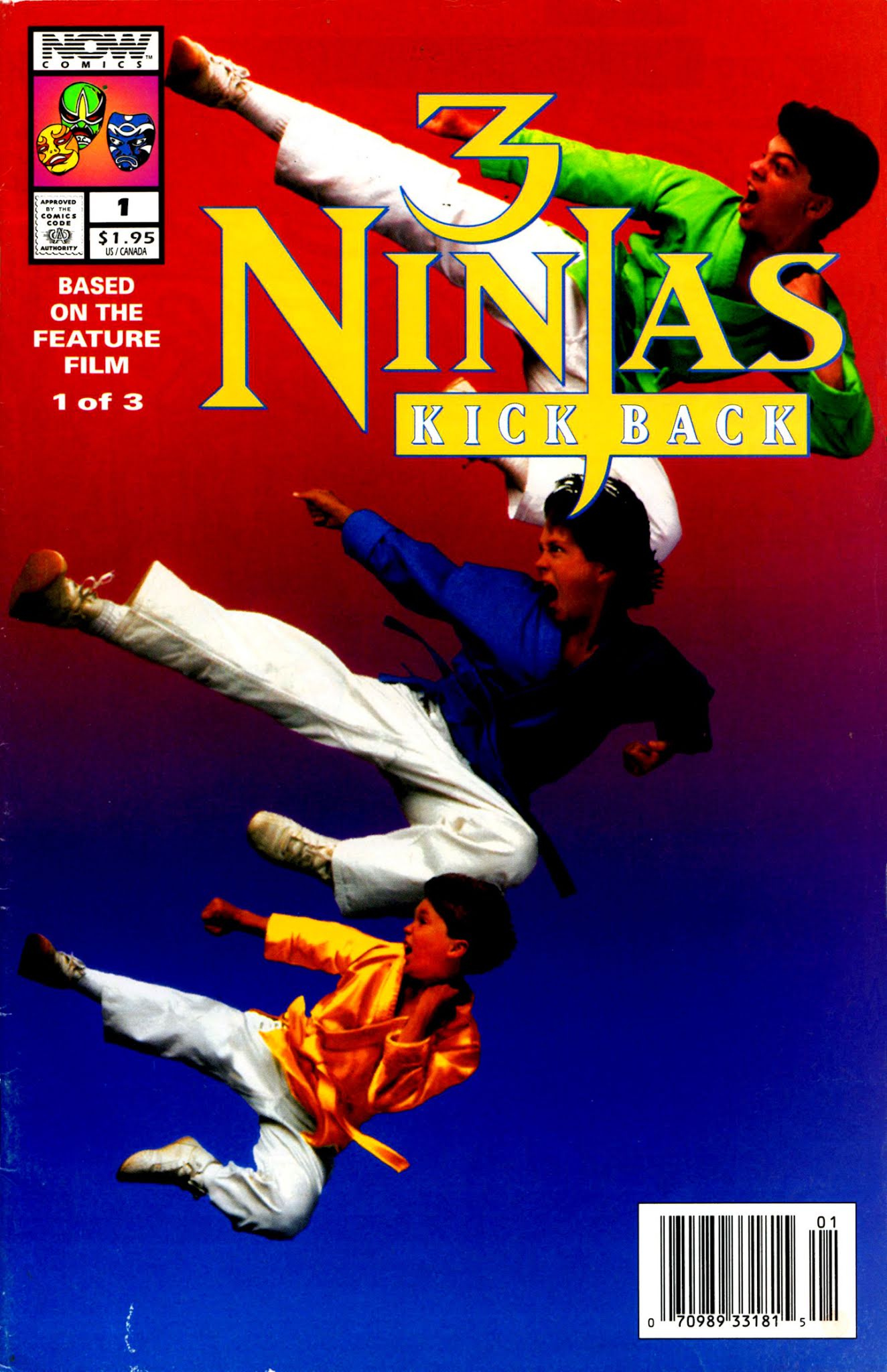 Read online 3 Ninjas Kick Back comic -  Issue #1 - 1
